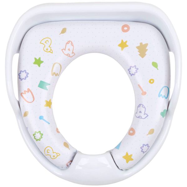 Redutor de Sanita com Pegas Branco Happy Bear