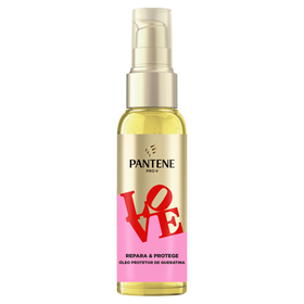 &Oacute;leo Cabelo Queratina Repara e Protege Love Pantene