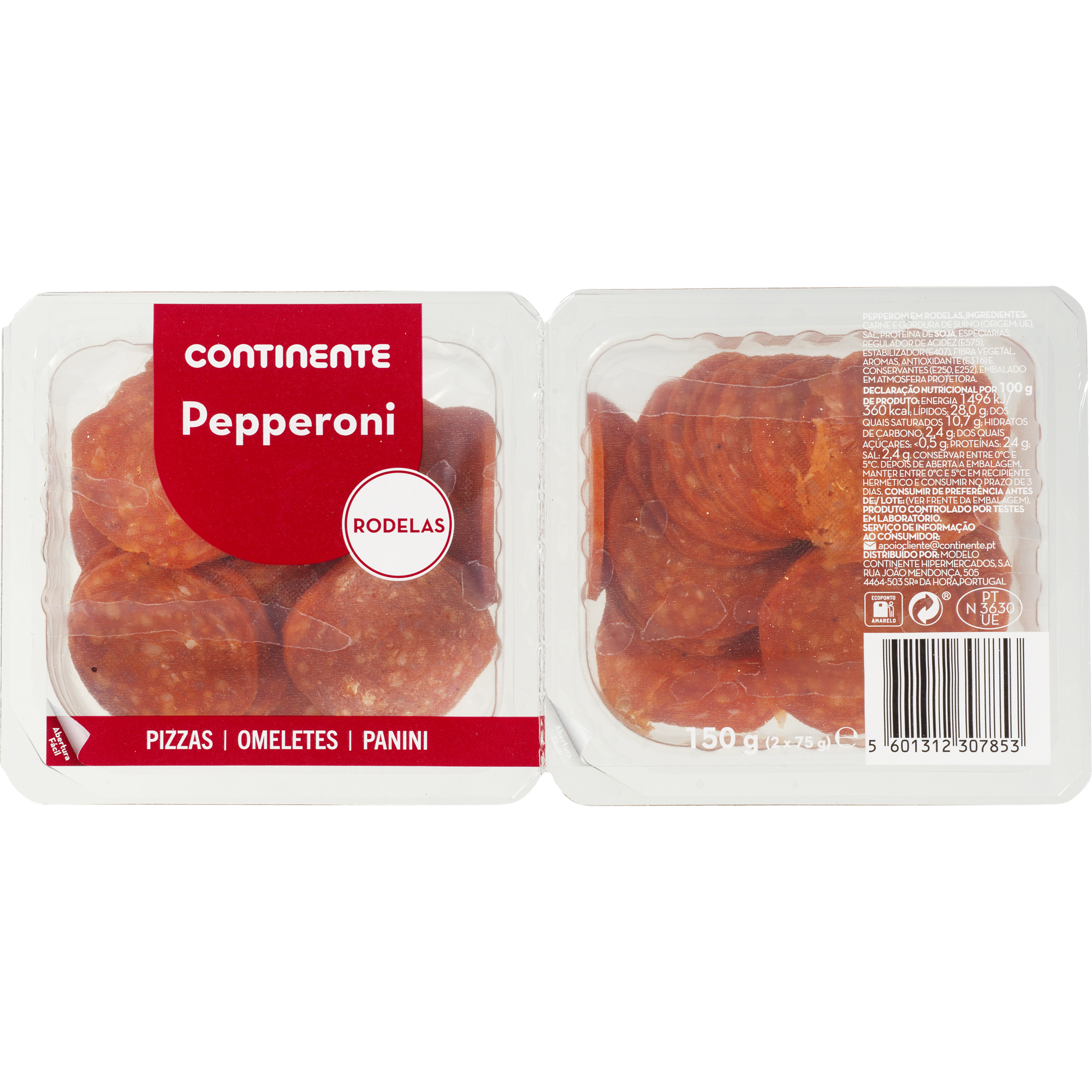 Pepperoni em Rodelas