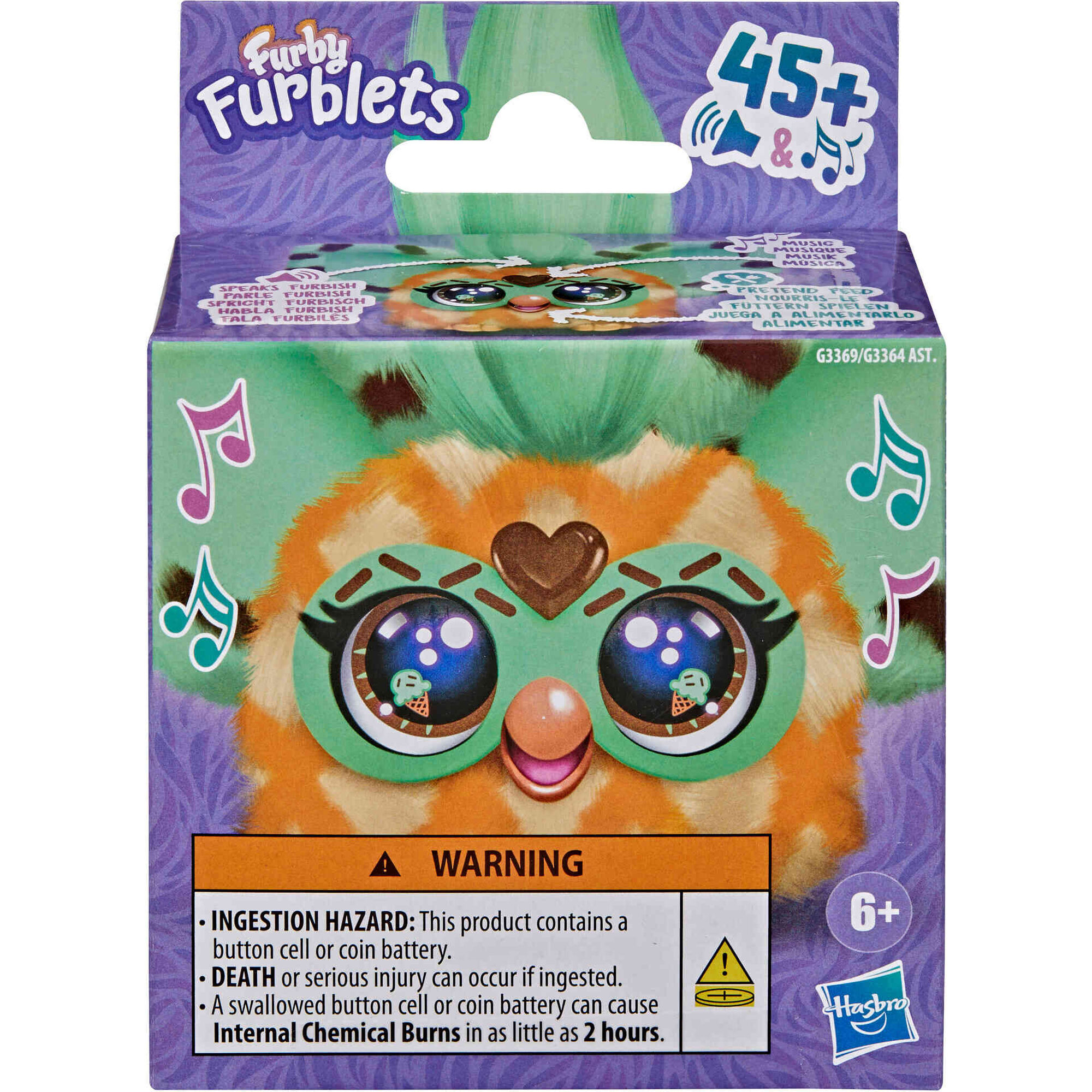 Furby - Peluche Furblets (v&aacute;rios modelos)