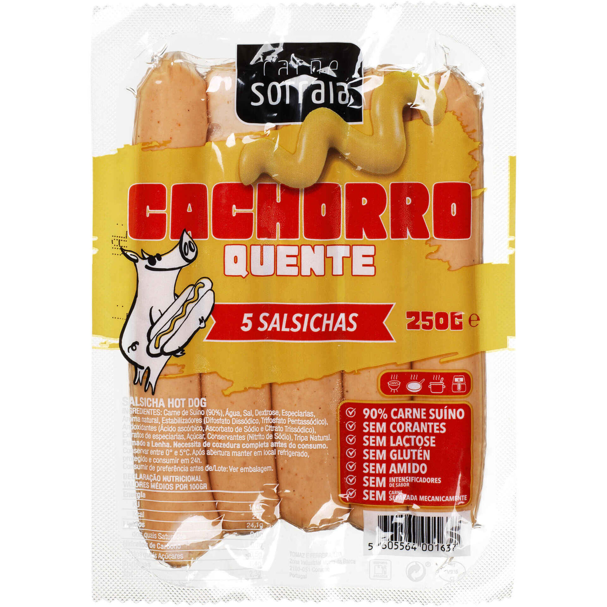 Salsichas de Cachorro Quente