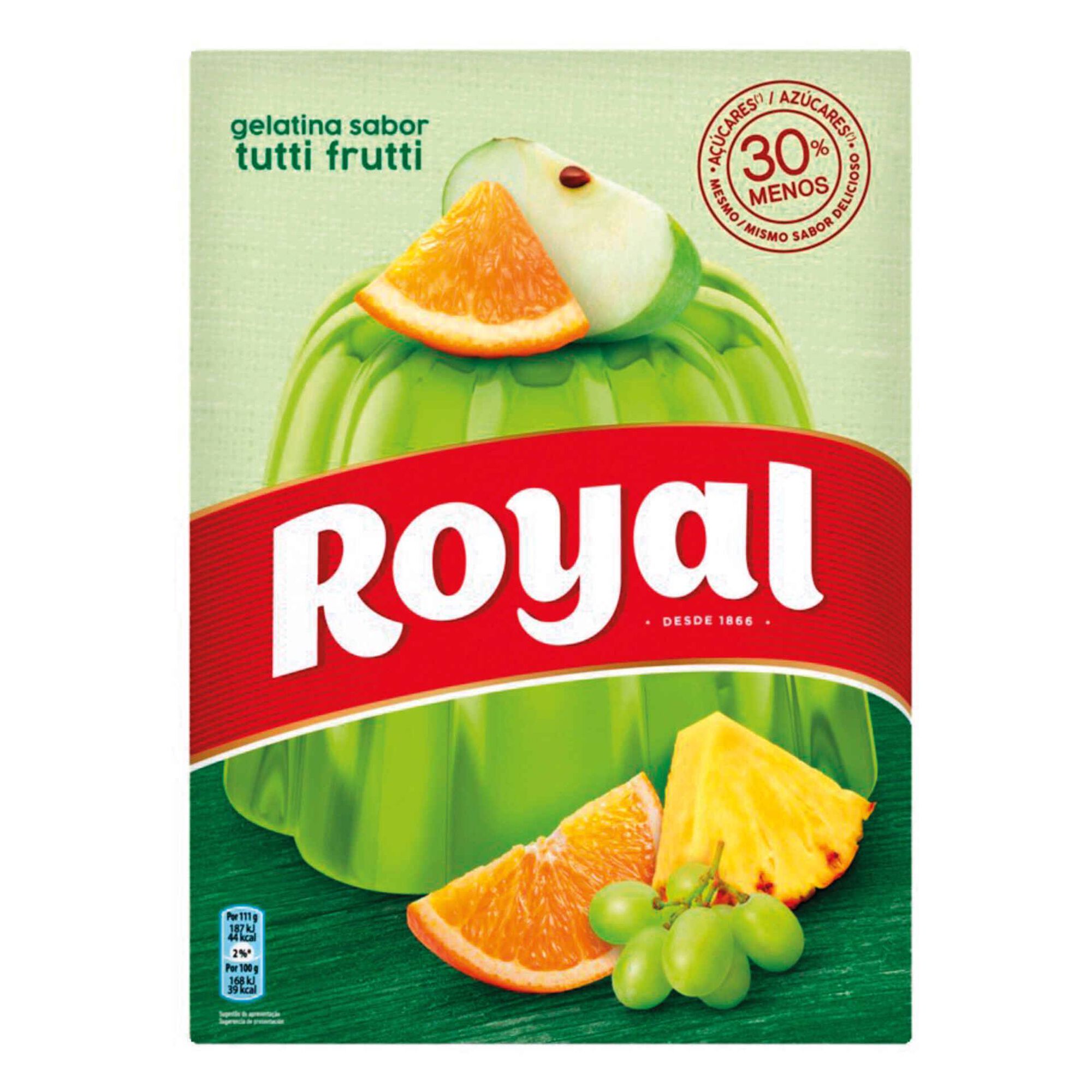 Gelatina em Pó de Tutti Fruti