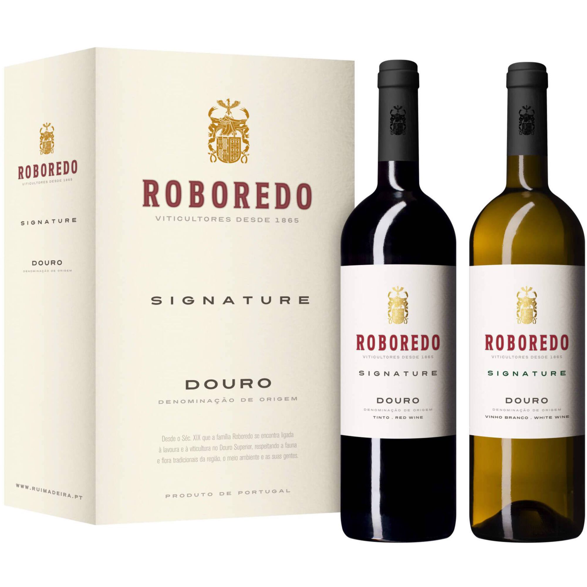 Roboredo Signature Douro Vinho Branco e Vinho Tinto Conjunto