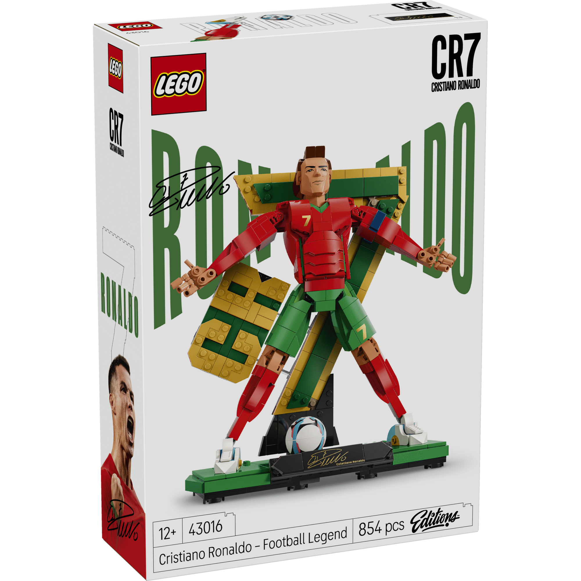 LEGO - Cristiano Ronaldo &ndash; Lenda do Futebol - 43016