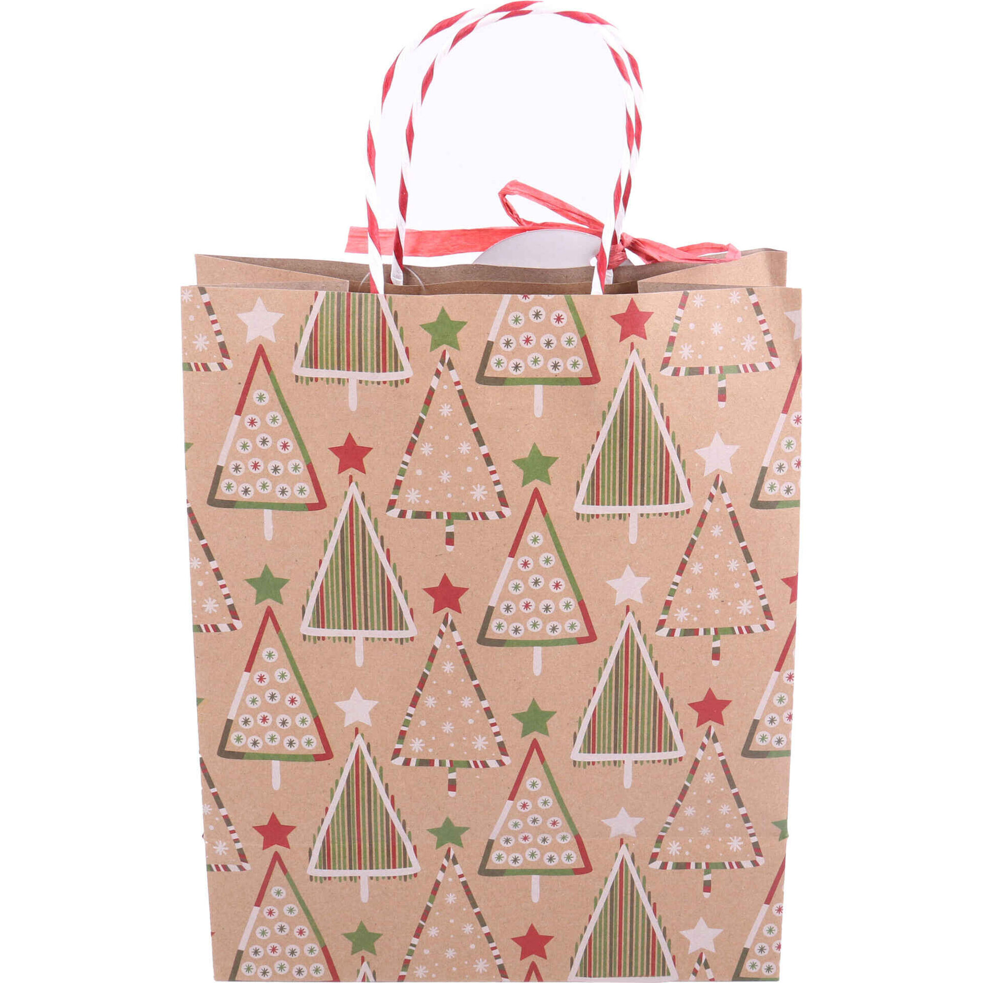 Saco para Presentes Christmas Trees 45x37x15cm