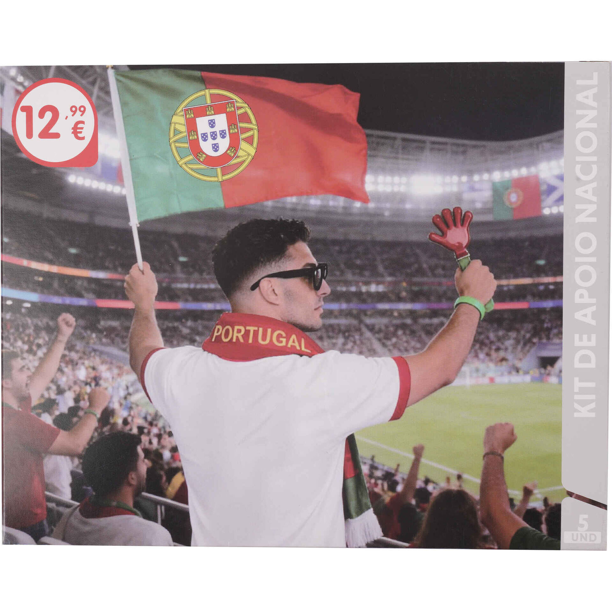 Conjunto Festa Mundial Portugal Bazar&atilde;o