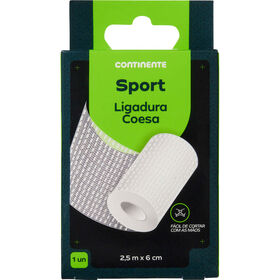 Ligadura de Algod&atilde;o 2,5 m x 6 cm Sport Continente