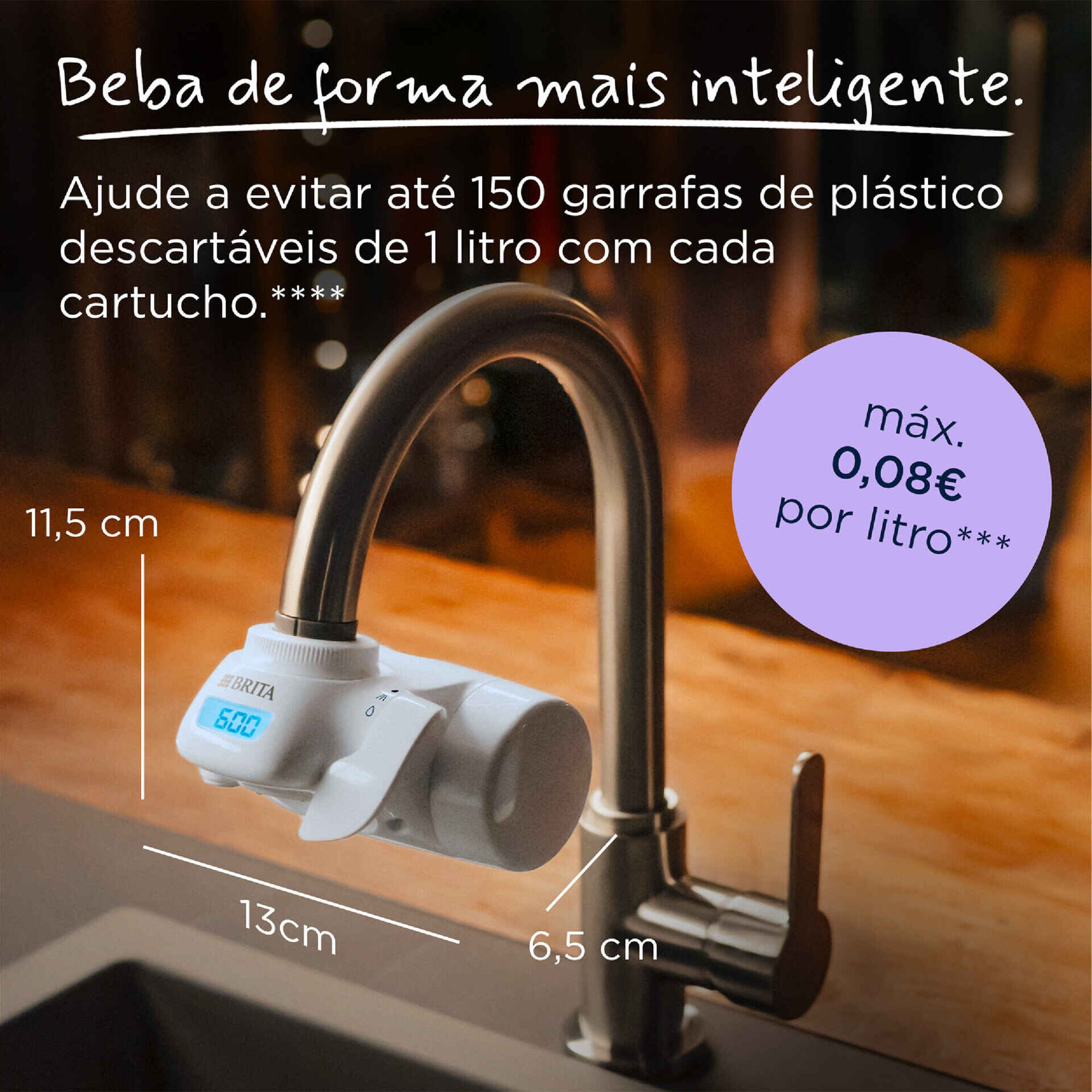 Sistema Filtra&ccedil;&atilde;o &Aacute;gua para Torneira On Tap Brita