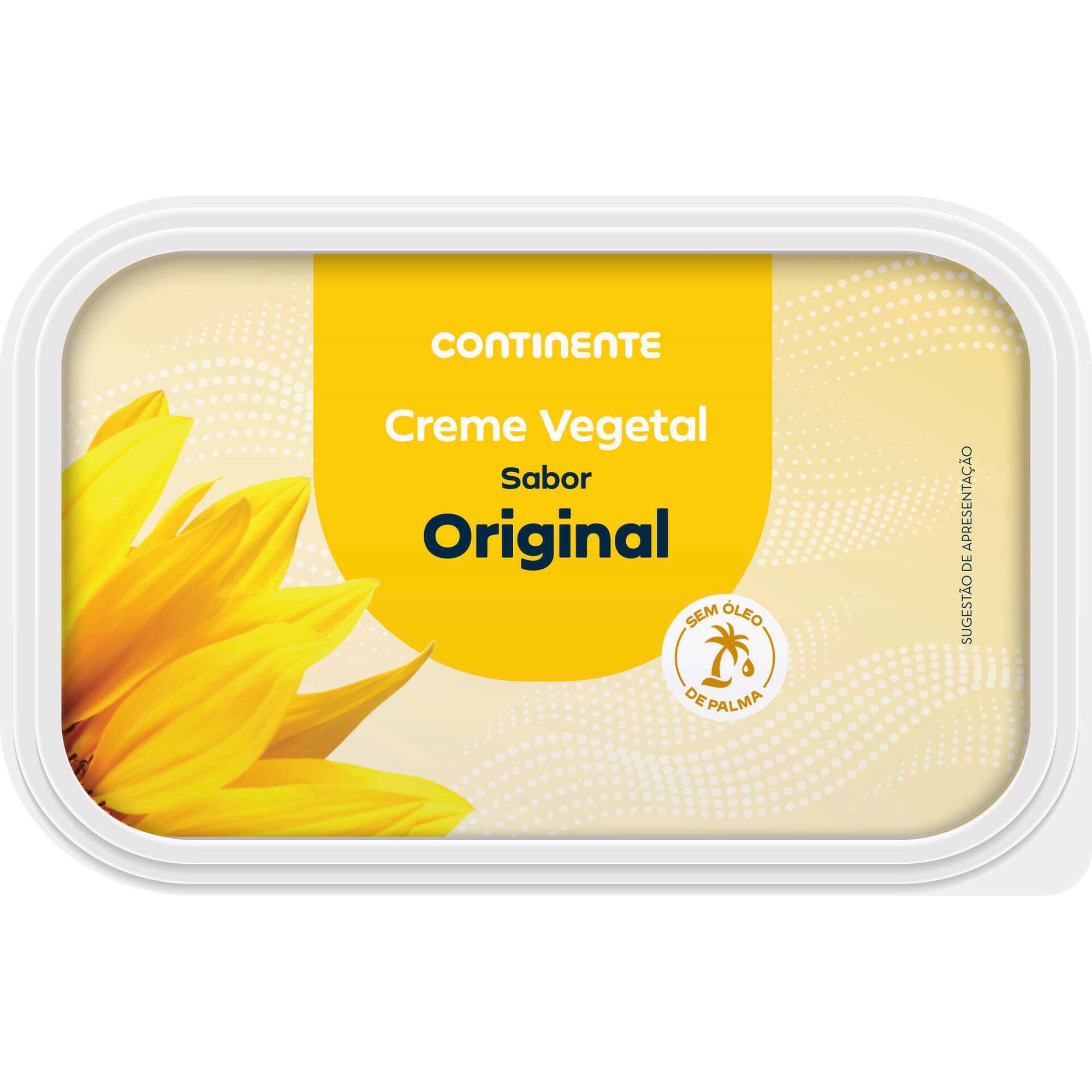 Creme Vegetal para Barrar Original Continente