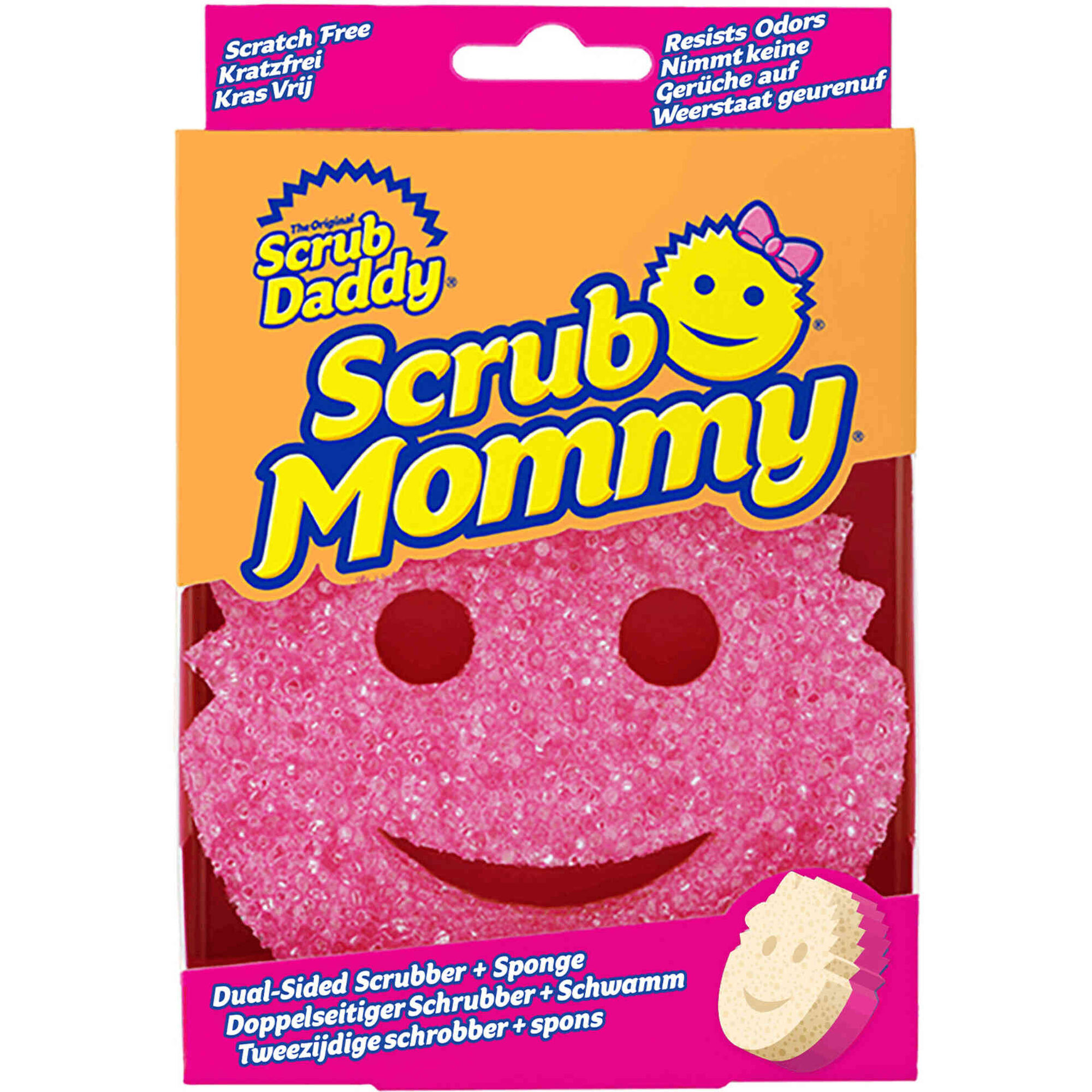 Esfregão Esponja Scrub Mommy Pink