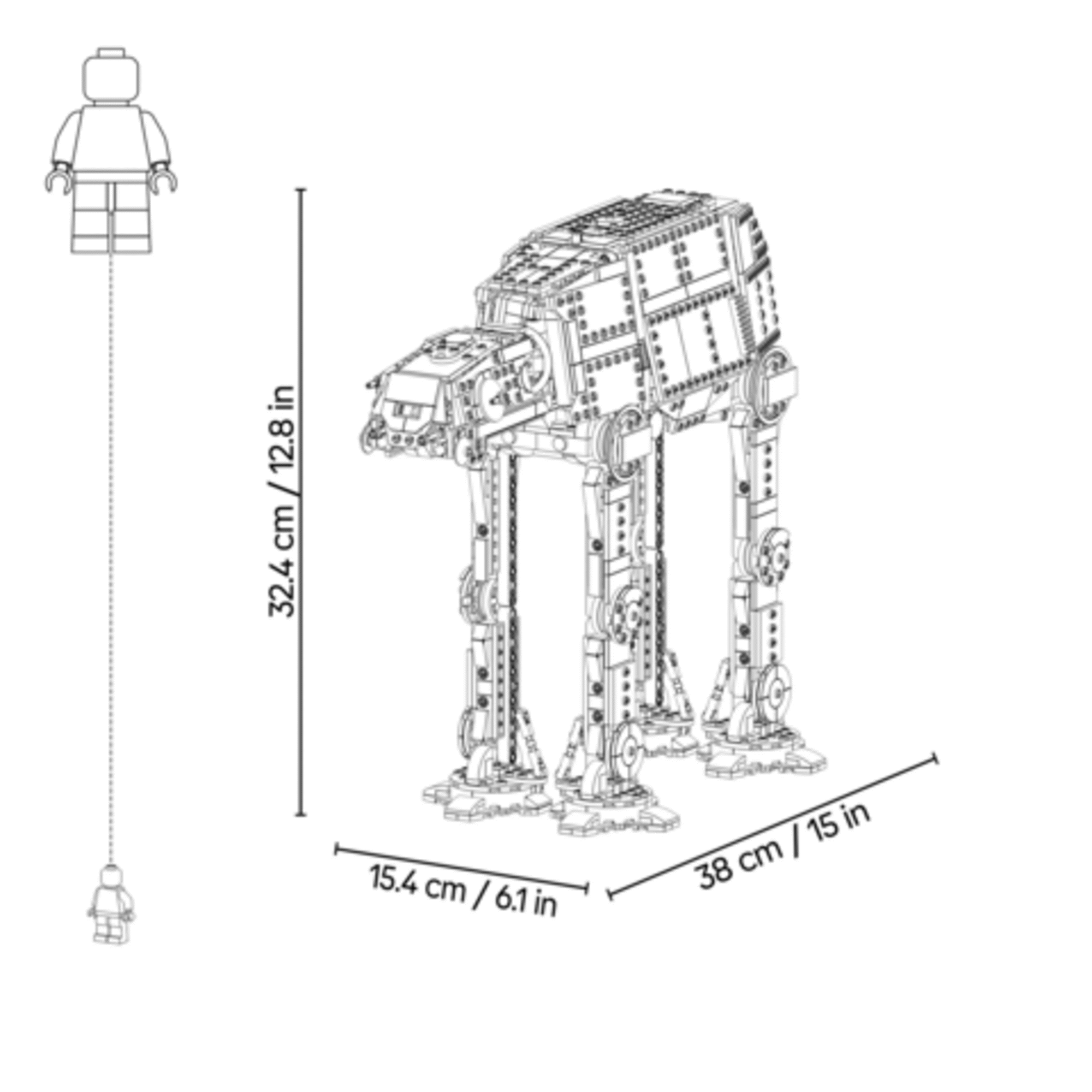 LEGO - AT-AT de Remnant Imperial com INT-4 - 75454, , ${viewtype