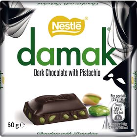 Tablete de Chocolate Preto com Pist&aacute;cio Nestl&eacute; DAMAK Nestl&eacute;