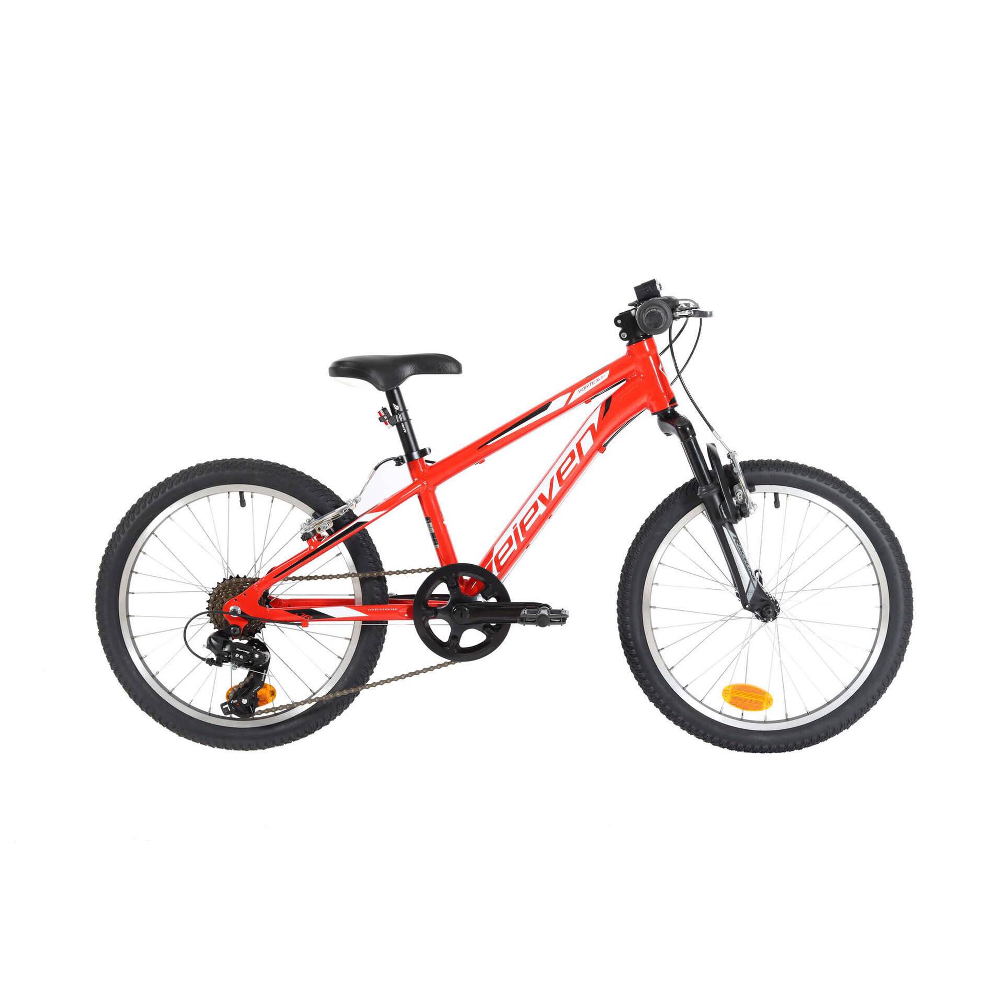 Bicicleta J&uacute;nior Roda 20'' Vortex Vermelha Eleven Sports