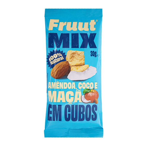 Maçã, Amêndoas e Coco Desidratado Fruut