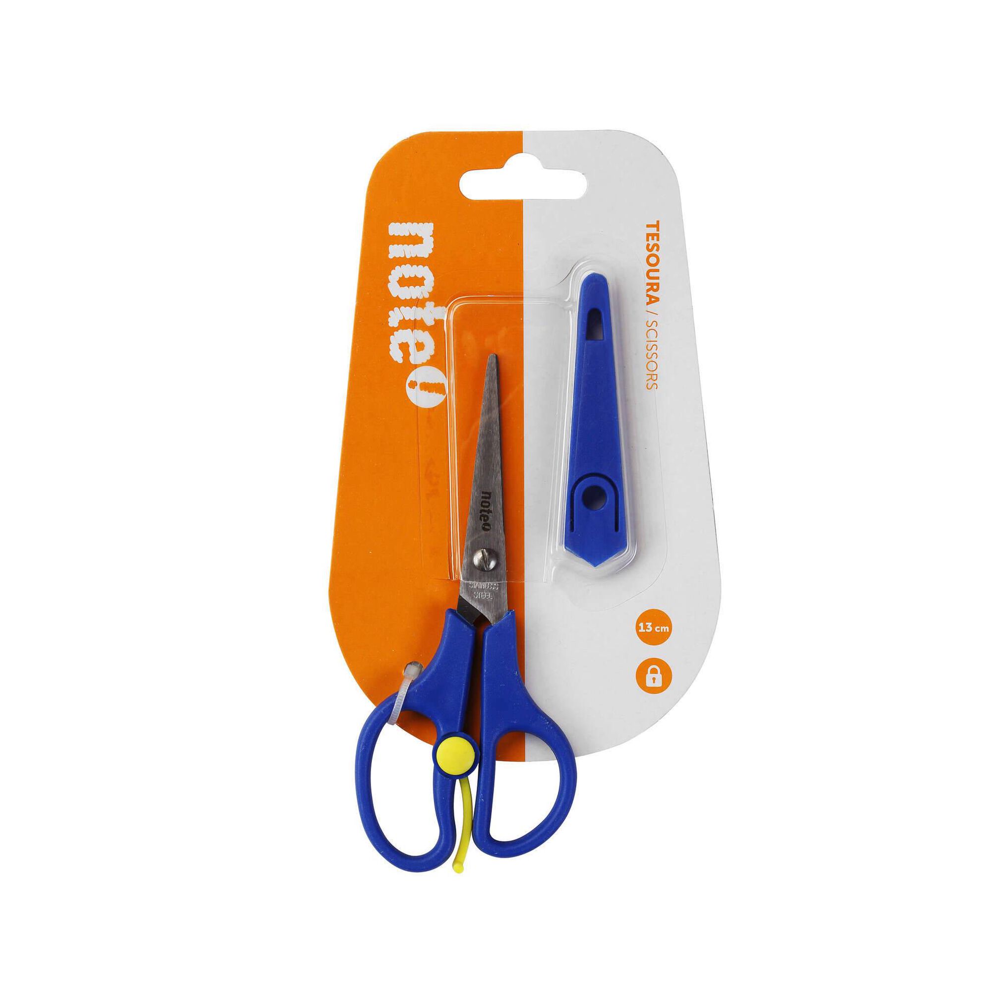 Tesoura com Proteção 13cm