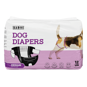 Fraldas Descart&aacute;veis para C&atilde;o M (40-48cm) Dashi
