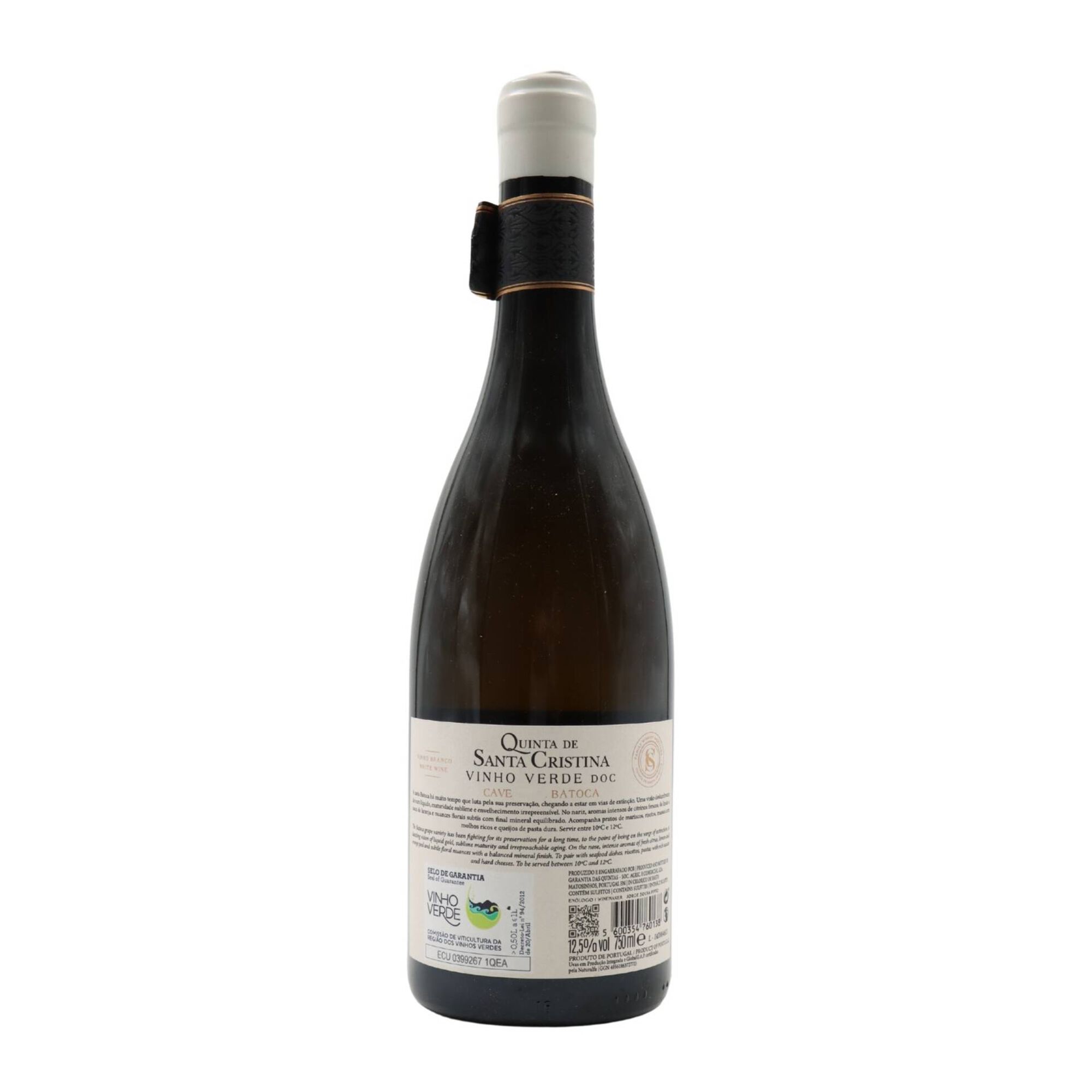 Quinta De Santa Cristina Cave Batoca Vinho Verde Branco