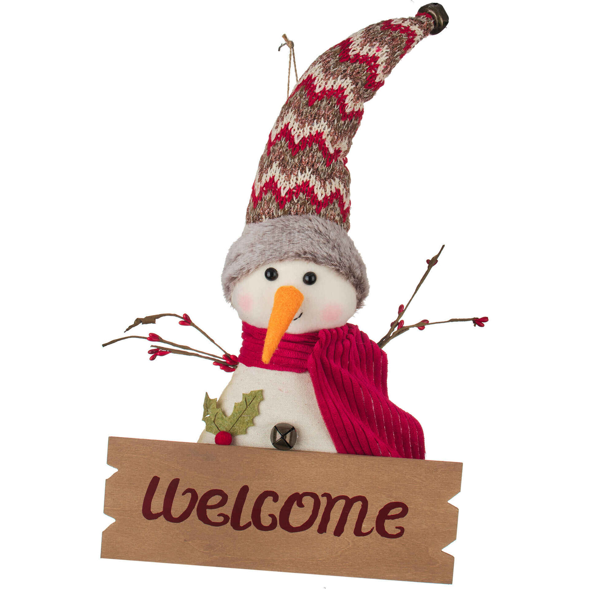 Boneco de Neve Pendurar Welcome