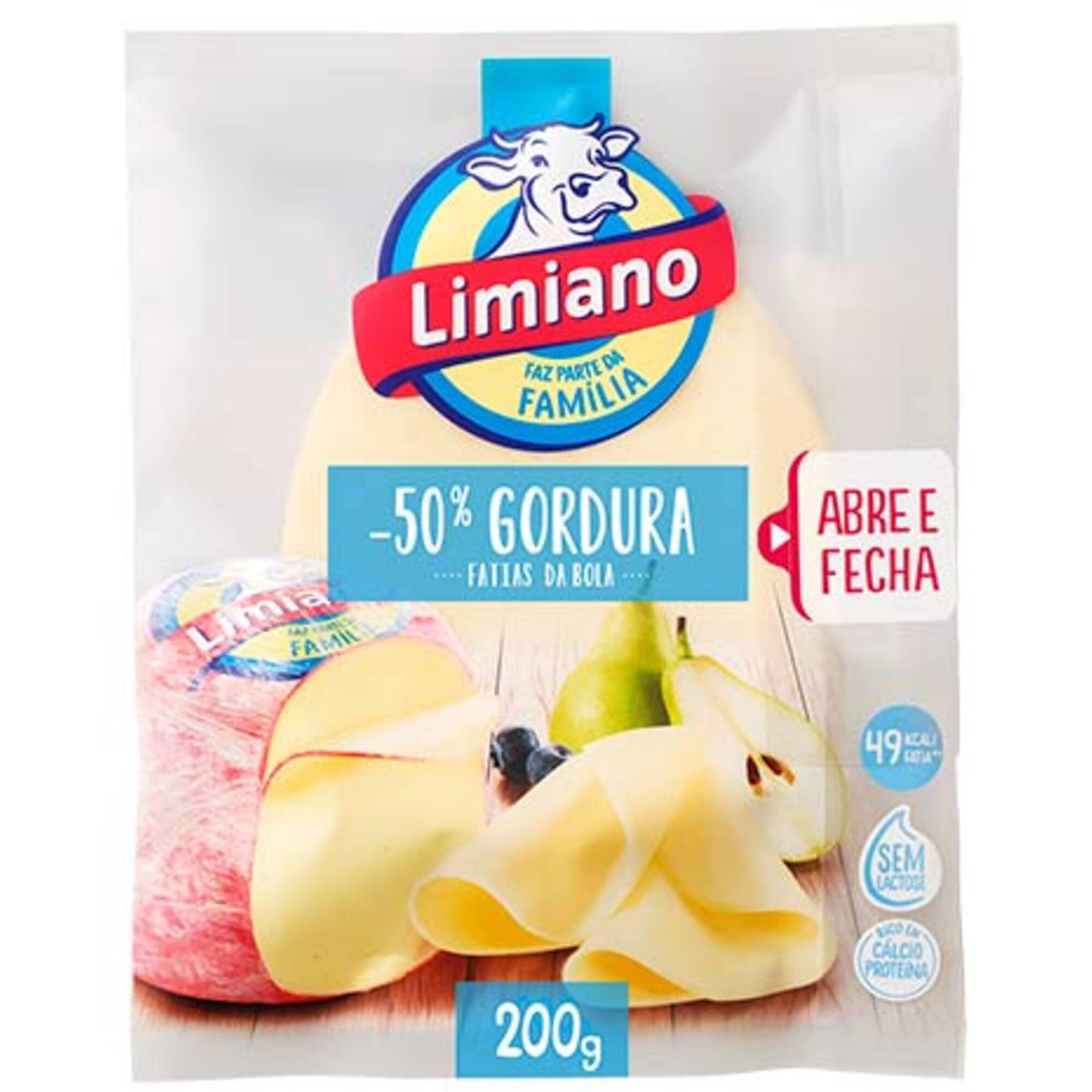 Queijo Flamengo sem Lactose Light Fatiado