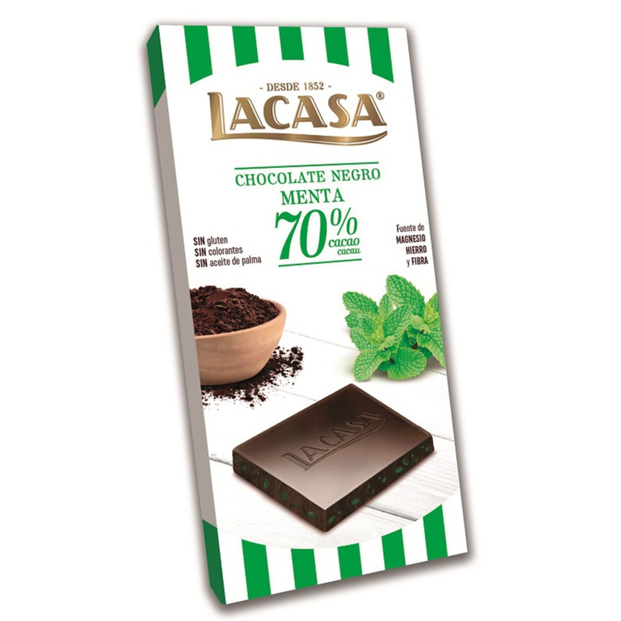 Tablete 70% Cacau e Menta