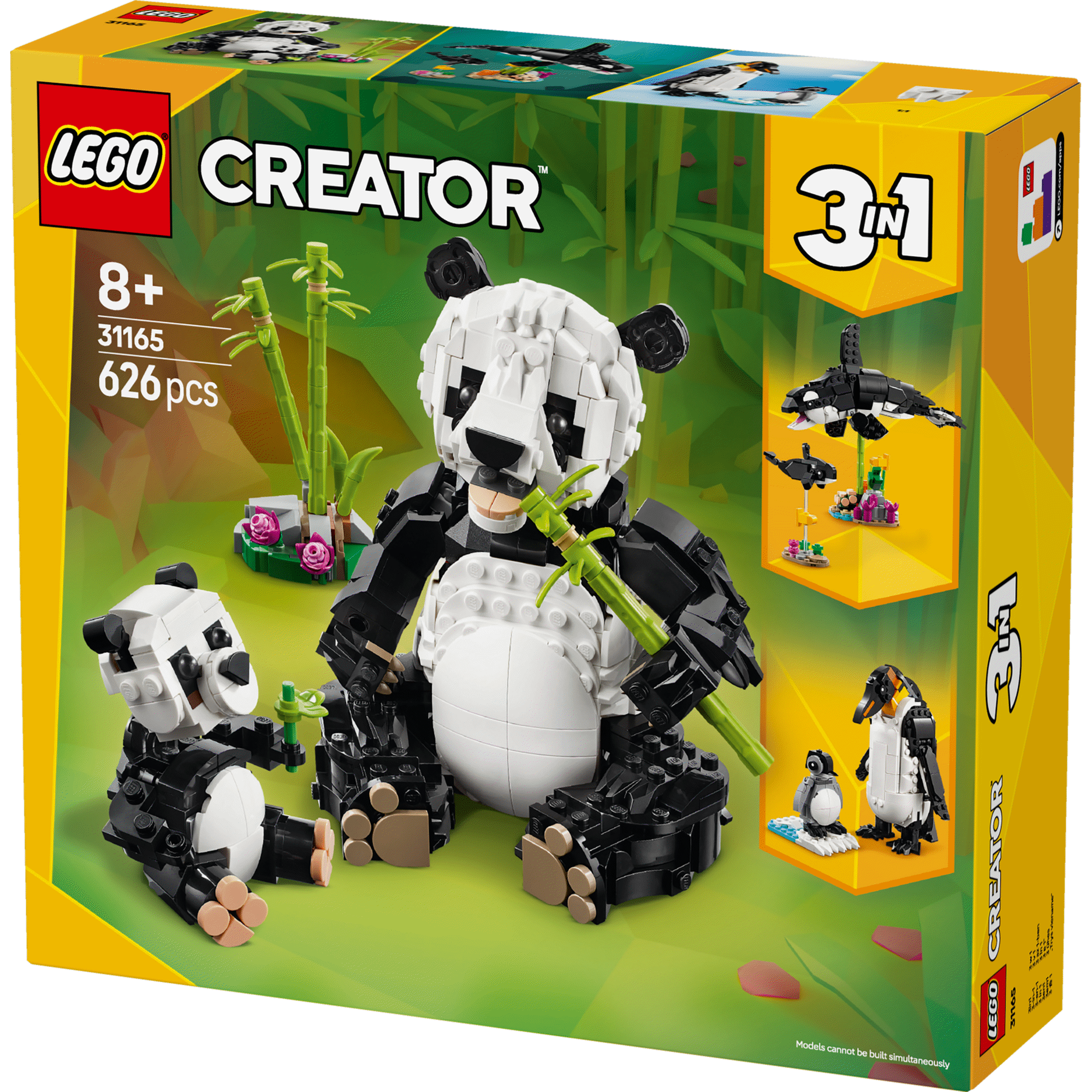 LEGO Creator - Animais Selvagens: Fam&iacute;lia de Pandas - 31165