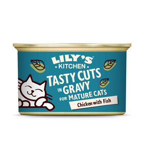 Comida Húmida para Gato Adulto Tasty Cuts Frango/Peixe