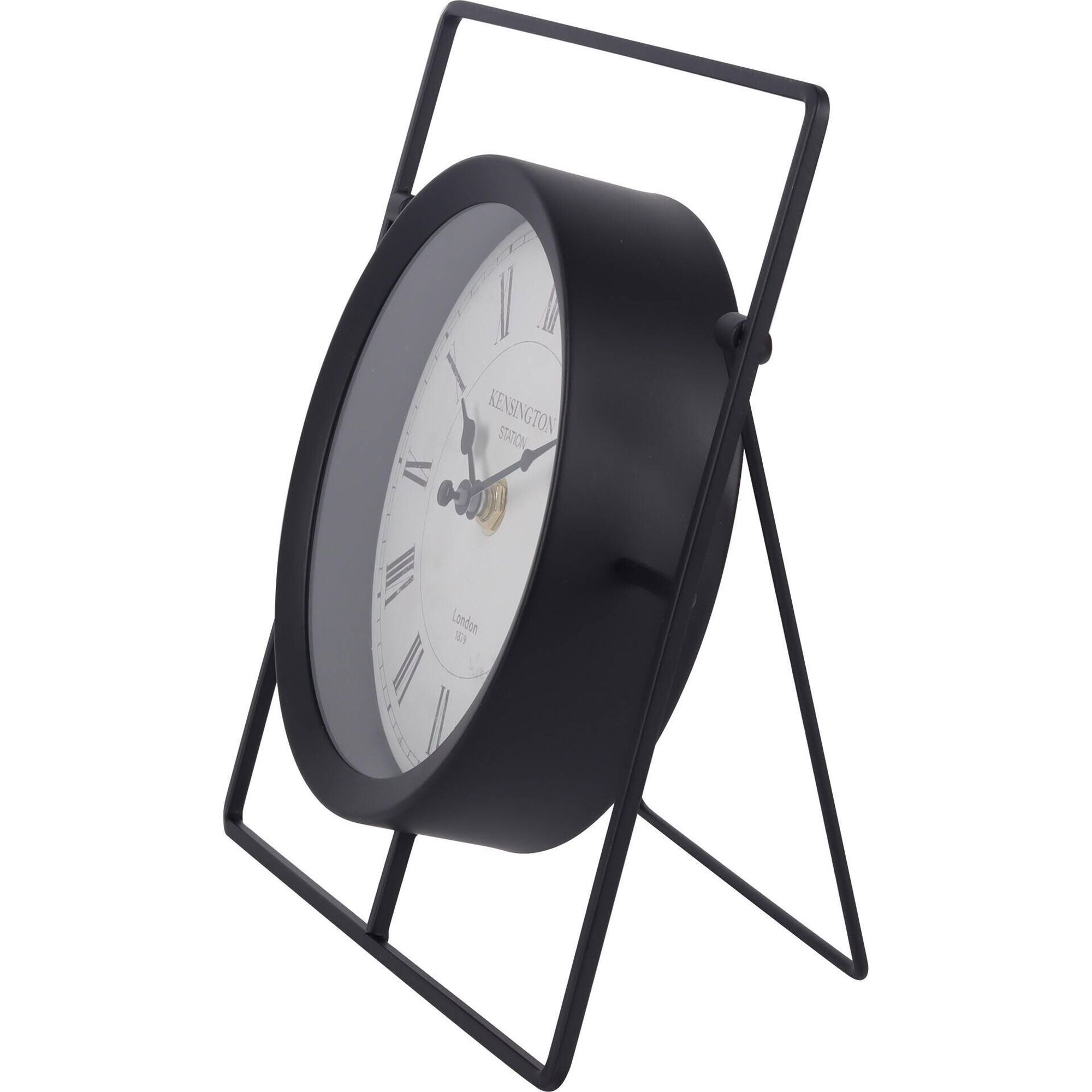 Rel&oacute;gio Preto com Arma&ccedil;&atilde;o Kasa