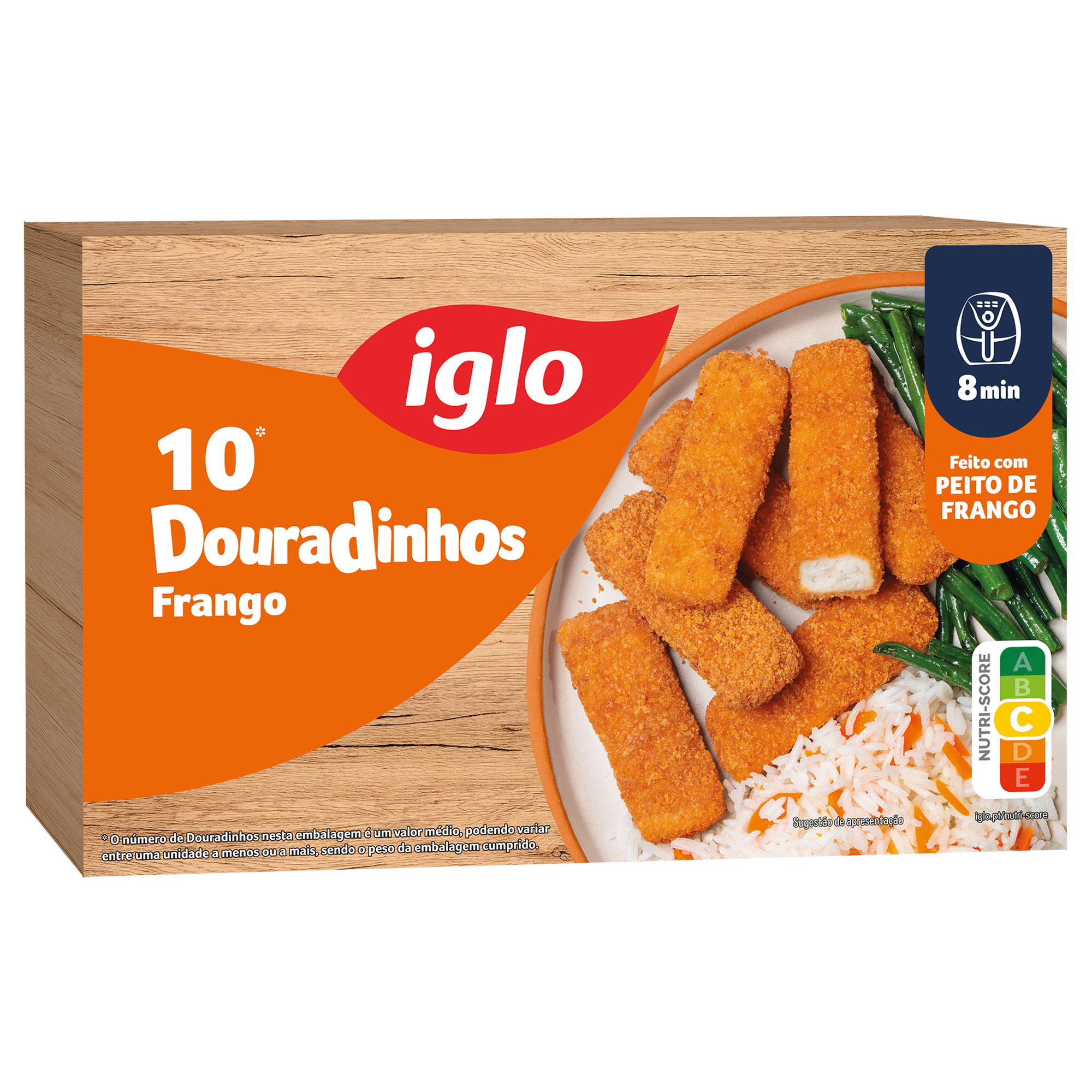 Douradinhos de Frango Capit&atilde;o Iglo