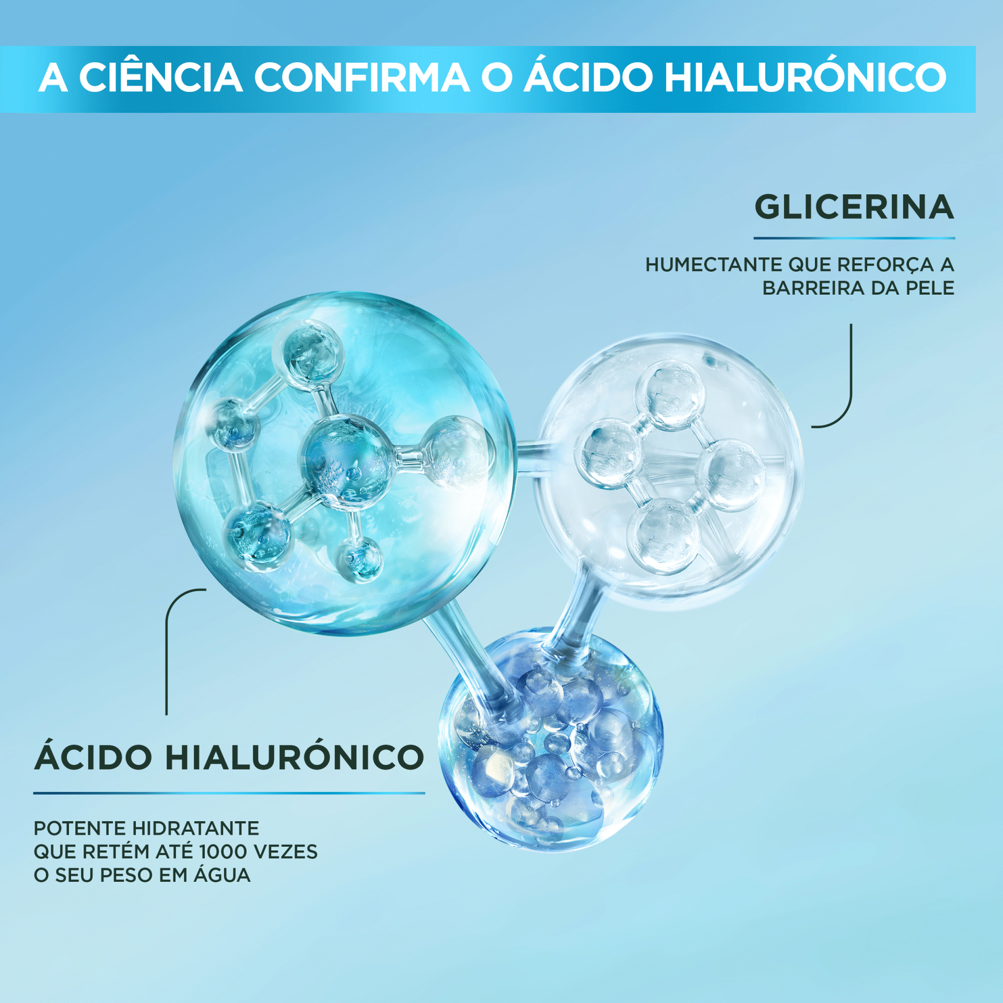Creme de Dia Hyaluron Anti-UV Di&aacute;rio Invisible FPS 50+ Garnier, , hi-res