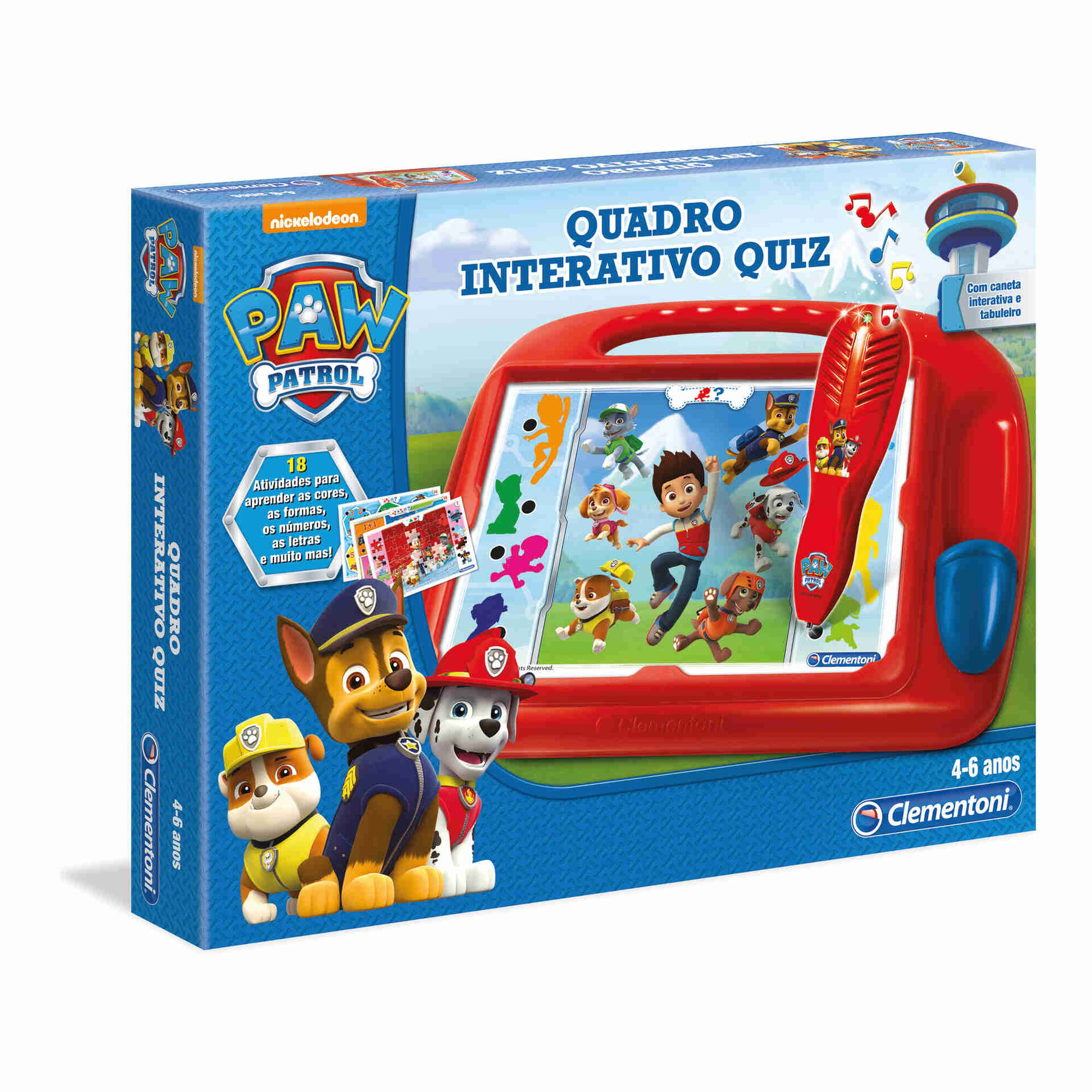 Quadro Quiz Interativo Patrulha Pata Quadro Quiz Interativo Patrulha Pata