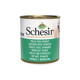 Comida H&uacute;mida para C&atilde;o Frango e Espinafre Schesir
