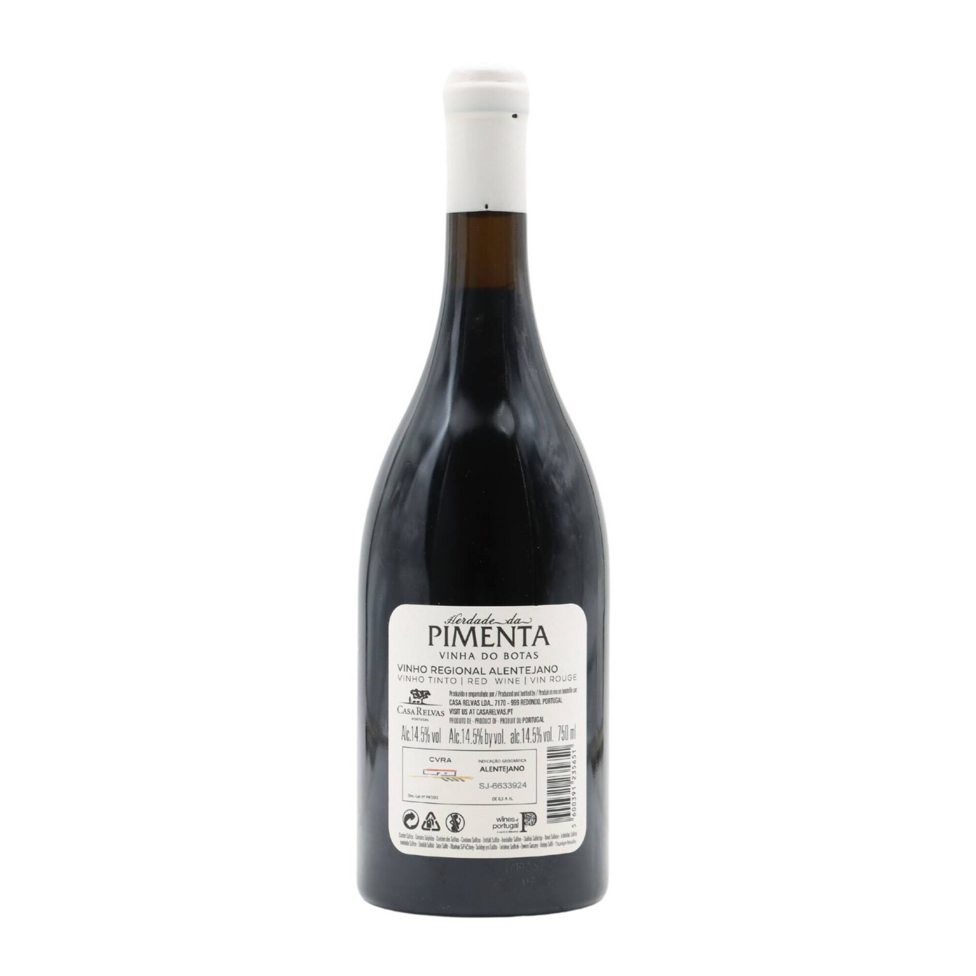 Herdade Da Pimenta Vinha Do Botas Alentejano Vinho Tinto