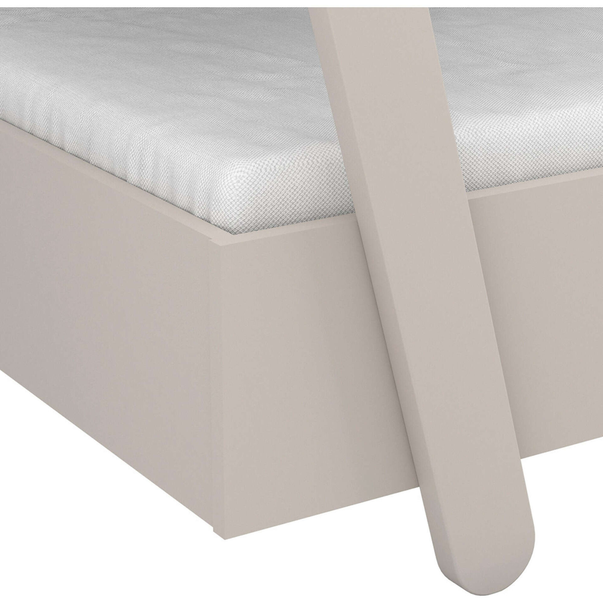 Cama Tenda 223,2x105,5x129,7cm Cinza Claro Lodge