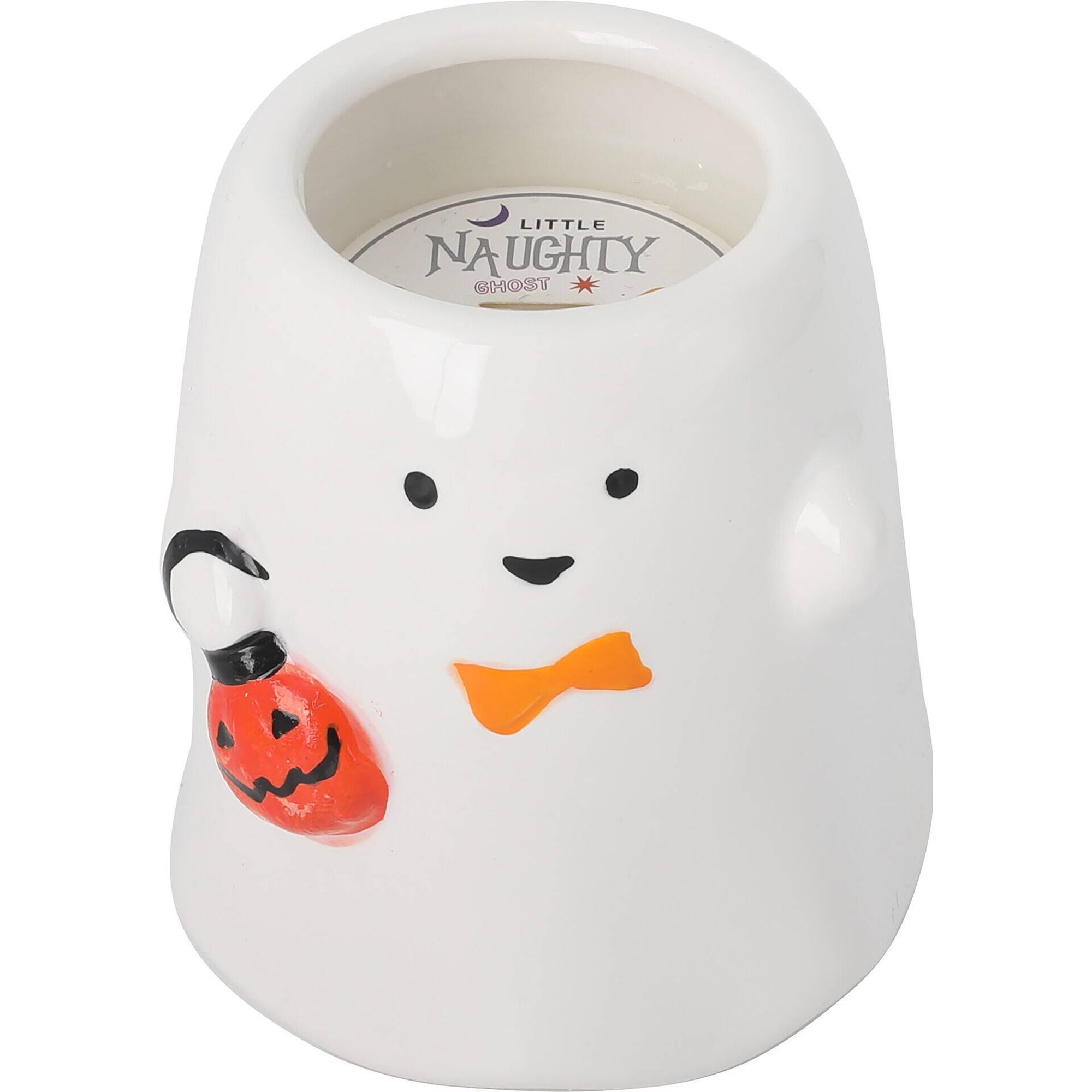 Vela em Copo 265g Fantasma com Ab&oacute;bora Kasa