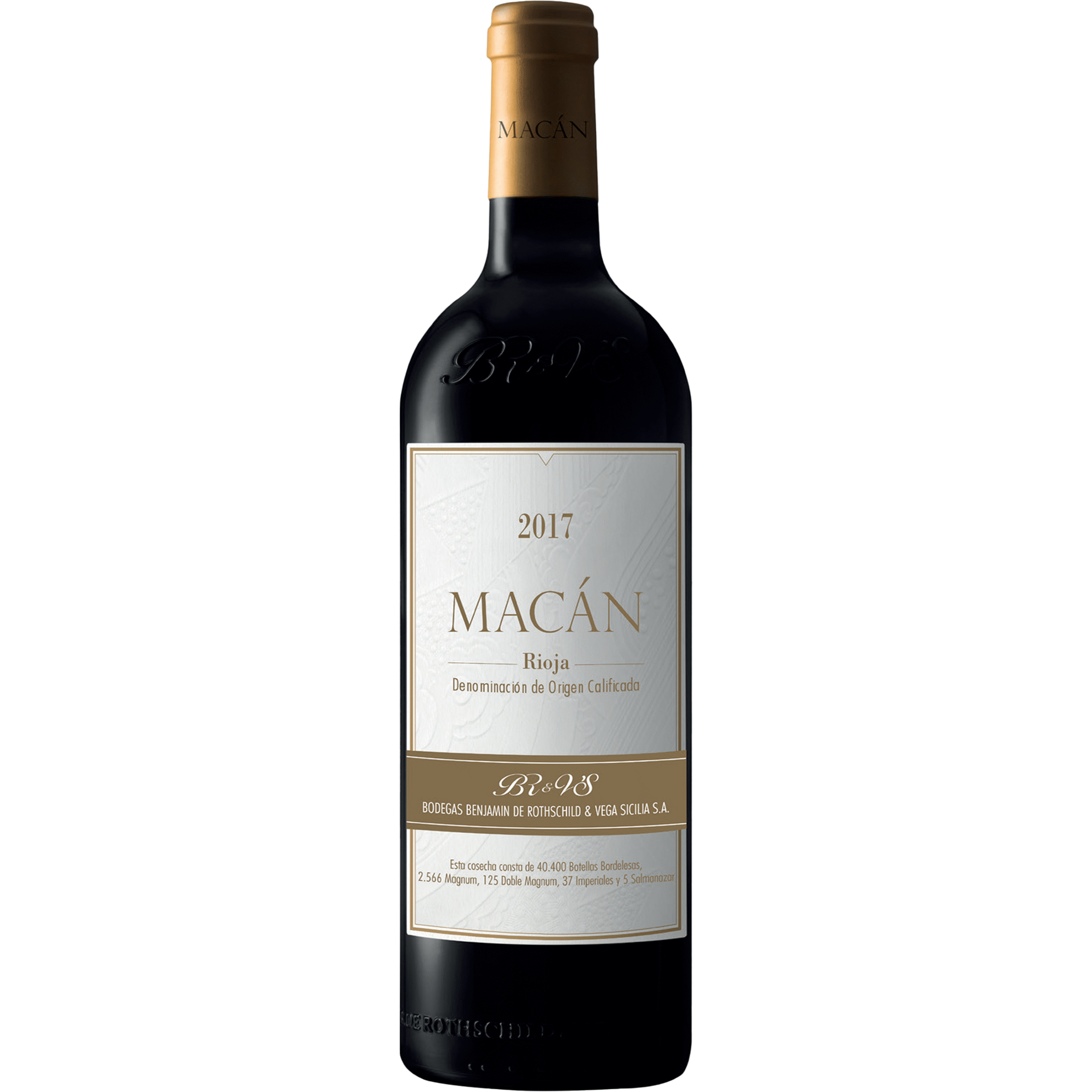 Macan Rótulo Dourado Espanha Vinho Tinto