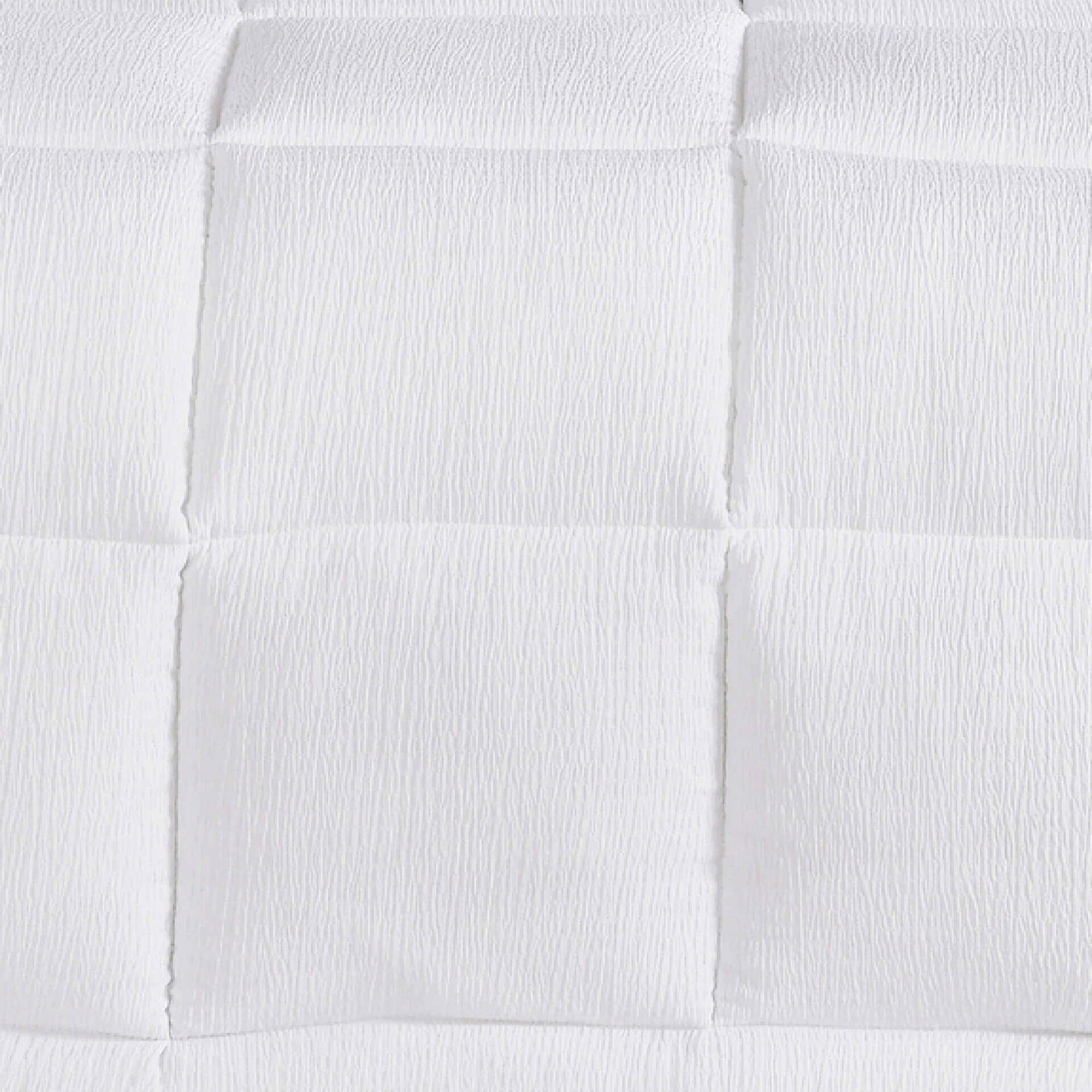 Edred&atilde;o  Washed 260x240cm Branco Kasa