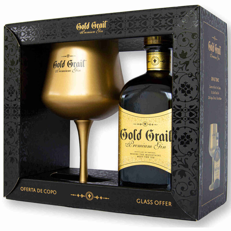 Gold Grail com Copo Gin