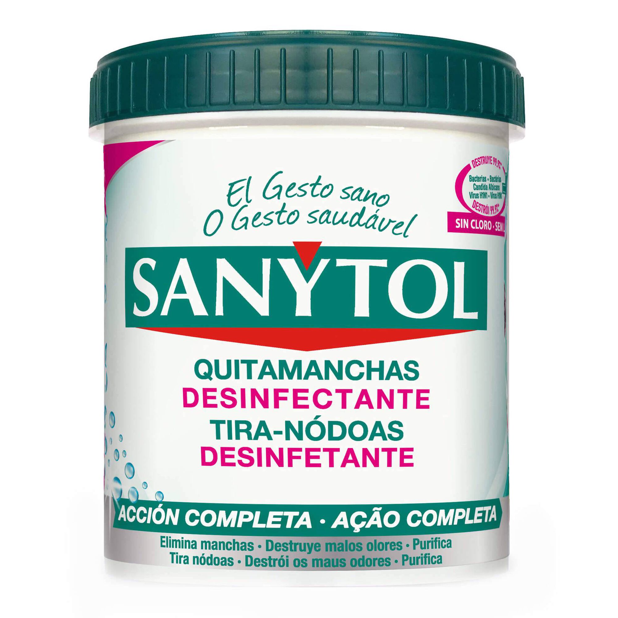 Tira Nódoas Roupa Pó Desinfetante