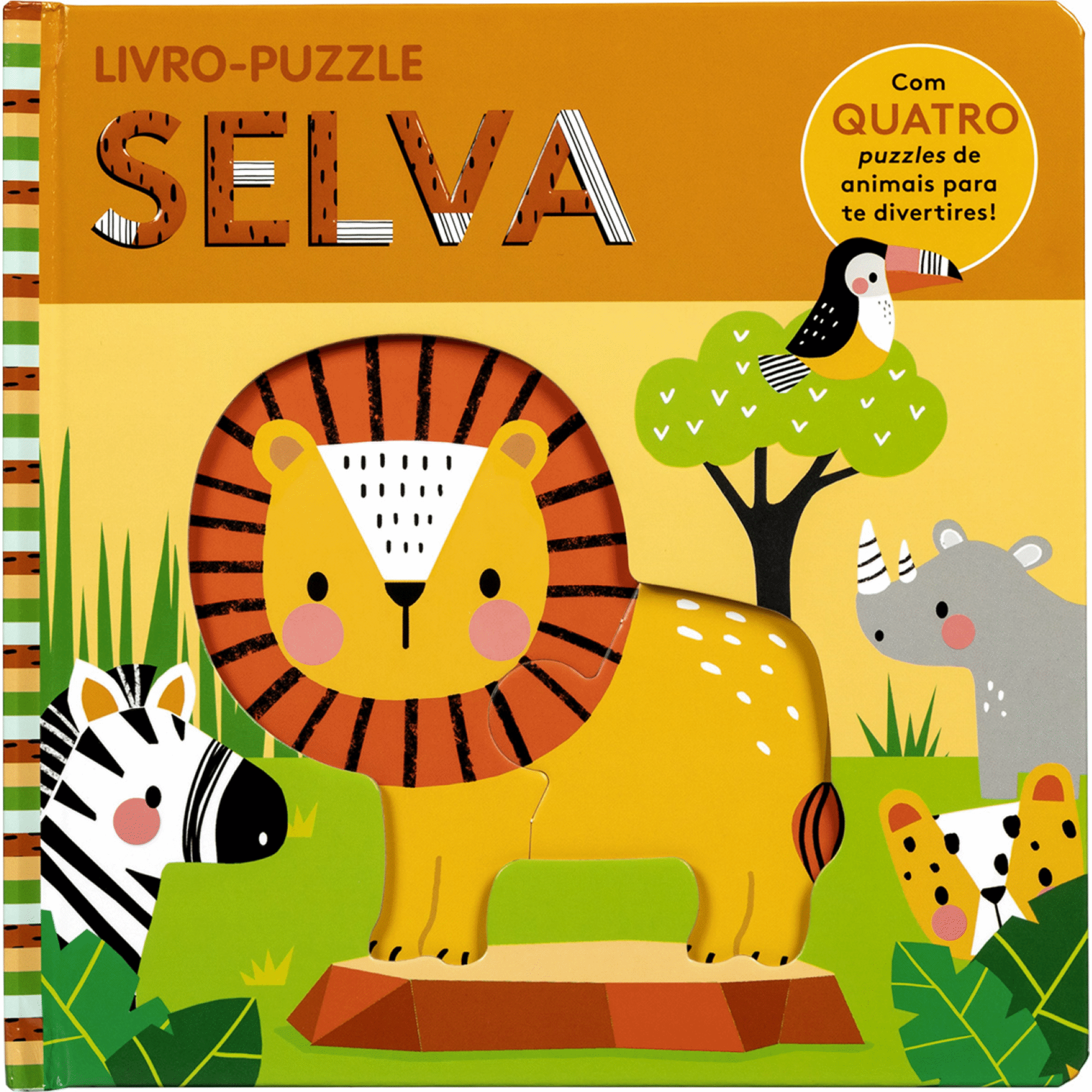 Livro-Puzzle: Selva