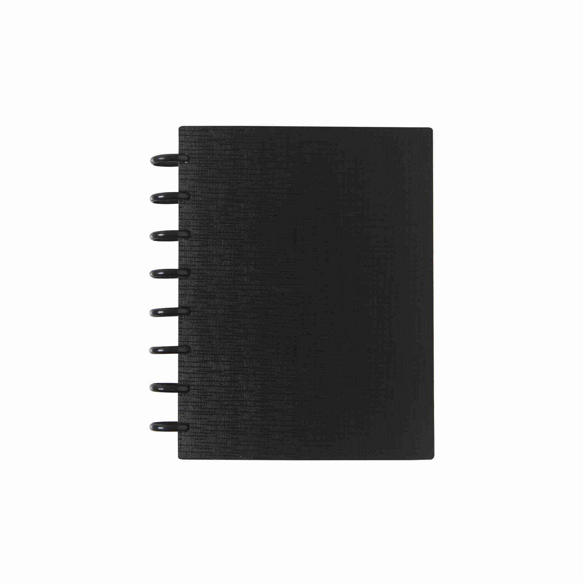 Caderno Smart Espiral A5 Pautado Preto
