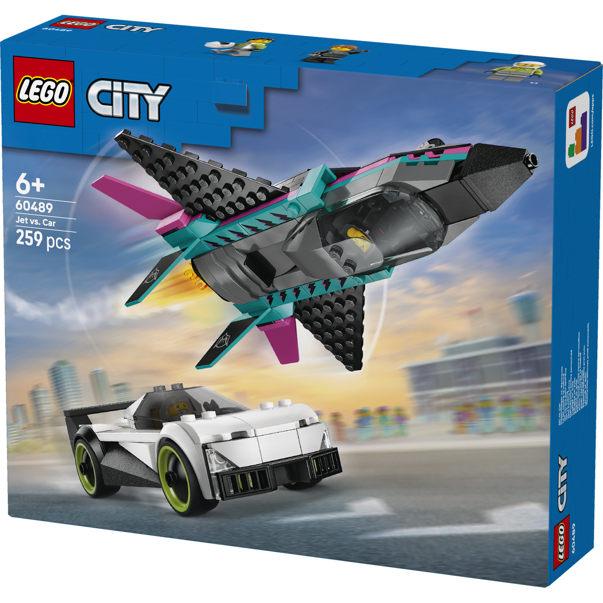 LEGO City - Jato Contra Carro - 60489