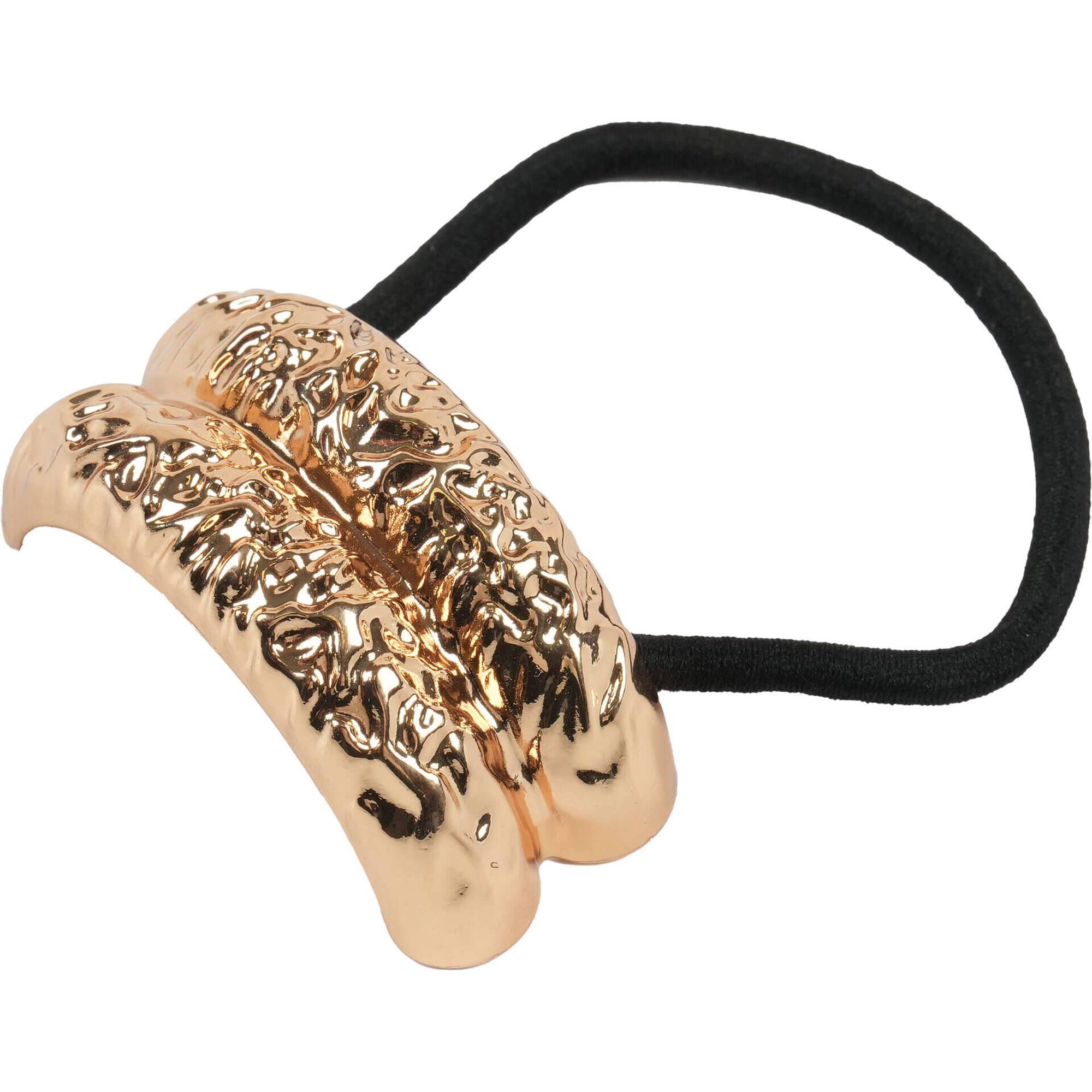 El&aacute;stico de Cabelo Dourado Bazar&atilde;o