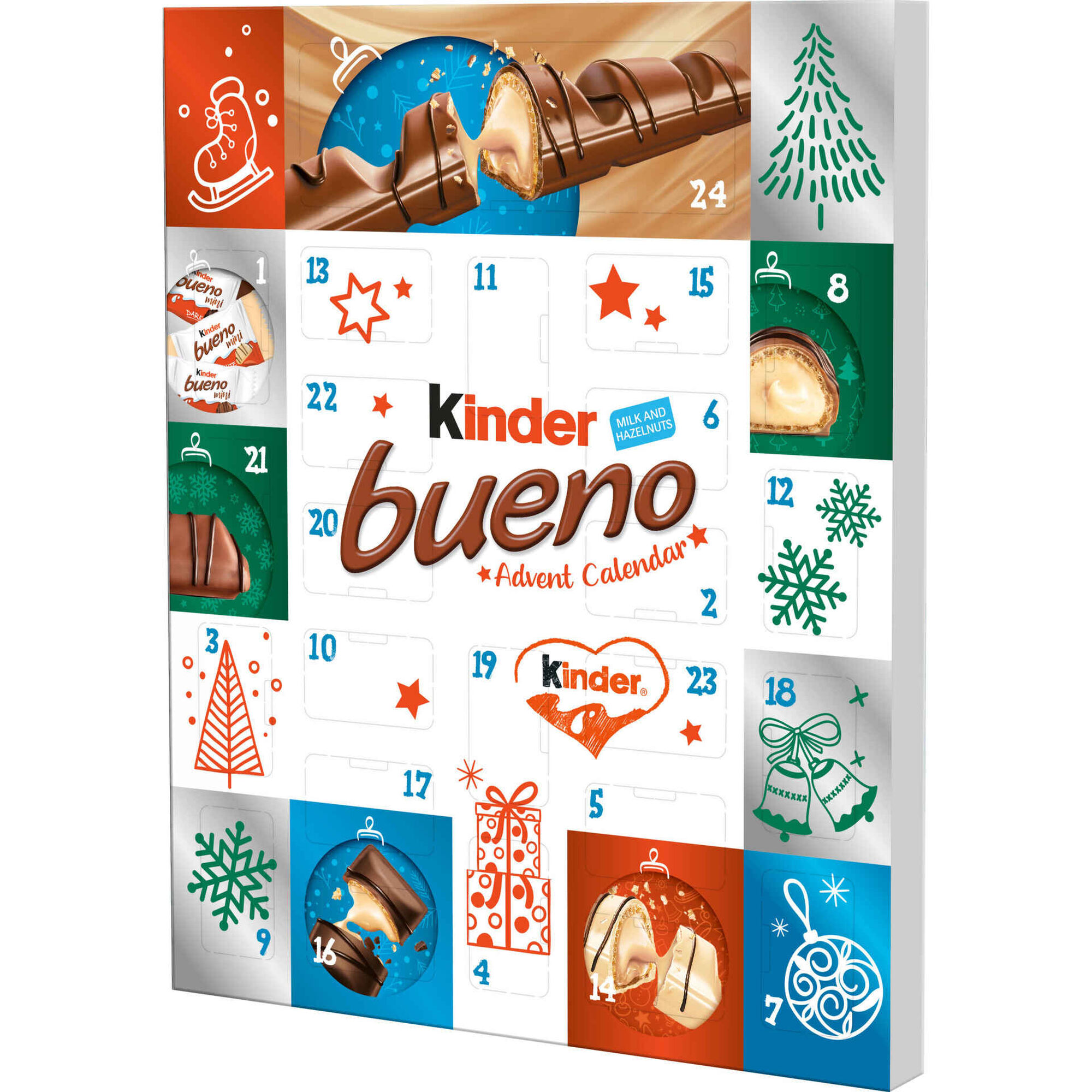 Calendário de Advento de Chocolate Kinder Bueno Continente Online