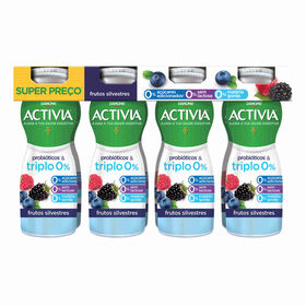 Iogurte Líquido Bifidus Triplo 0% Frutos Silvestres sem Lactose Iogurte Líquido Bifidus Triplo 0% Frutos Silvestres sem Lactose