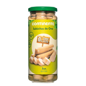 Salsichas de Ovo Frasco 5 un Continente