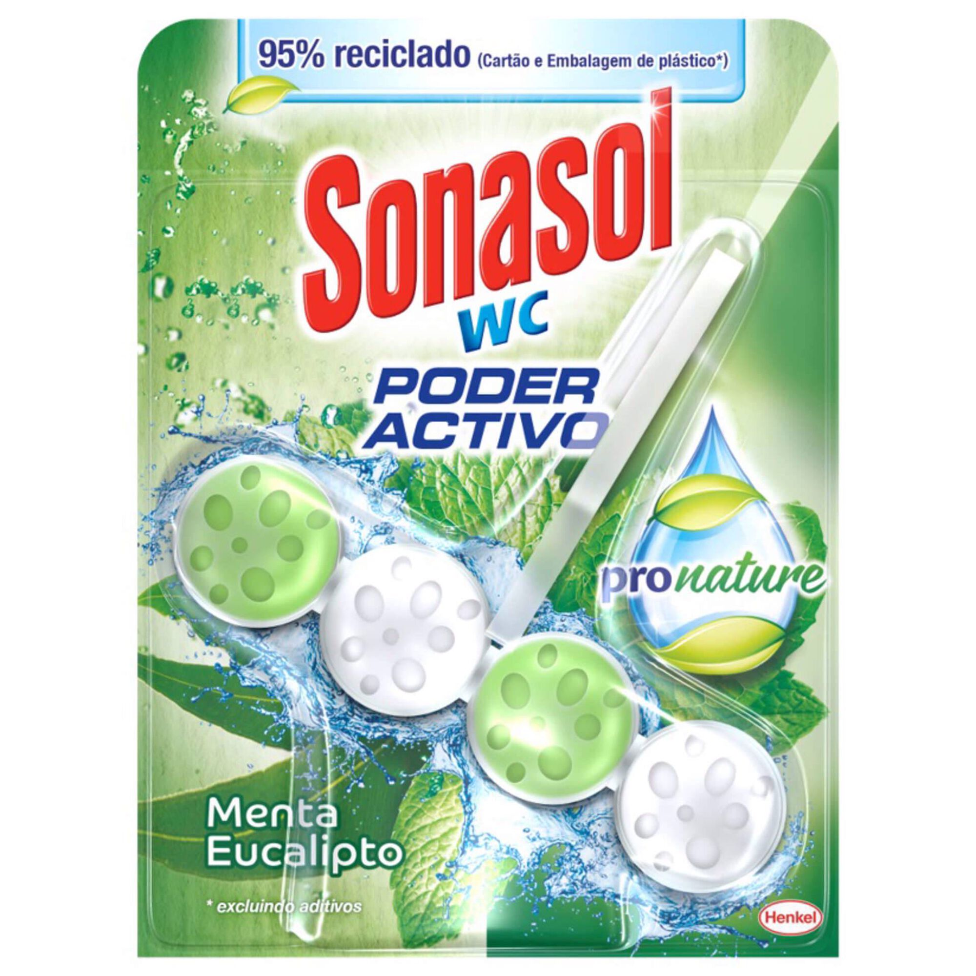 Bloco Sanitário Poder Ativo Pronature Menta Eucalipto Bloco Sanitário Poder Ativo Pronature Menta Eucalipto