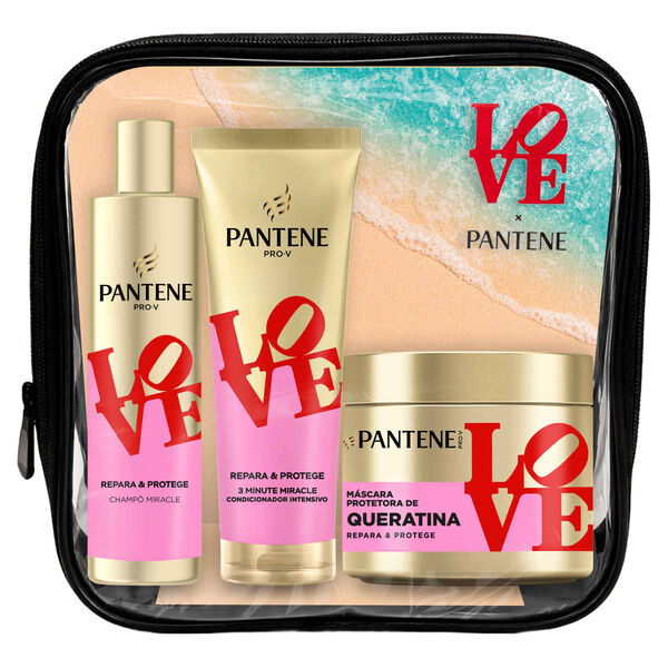 Conjunto Love Cabelo Pantene