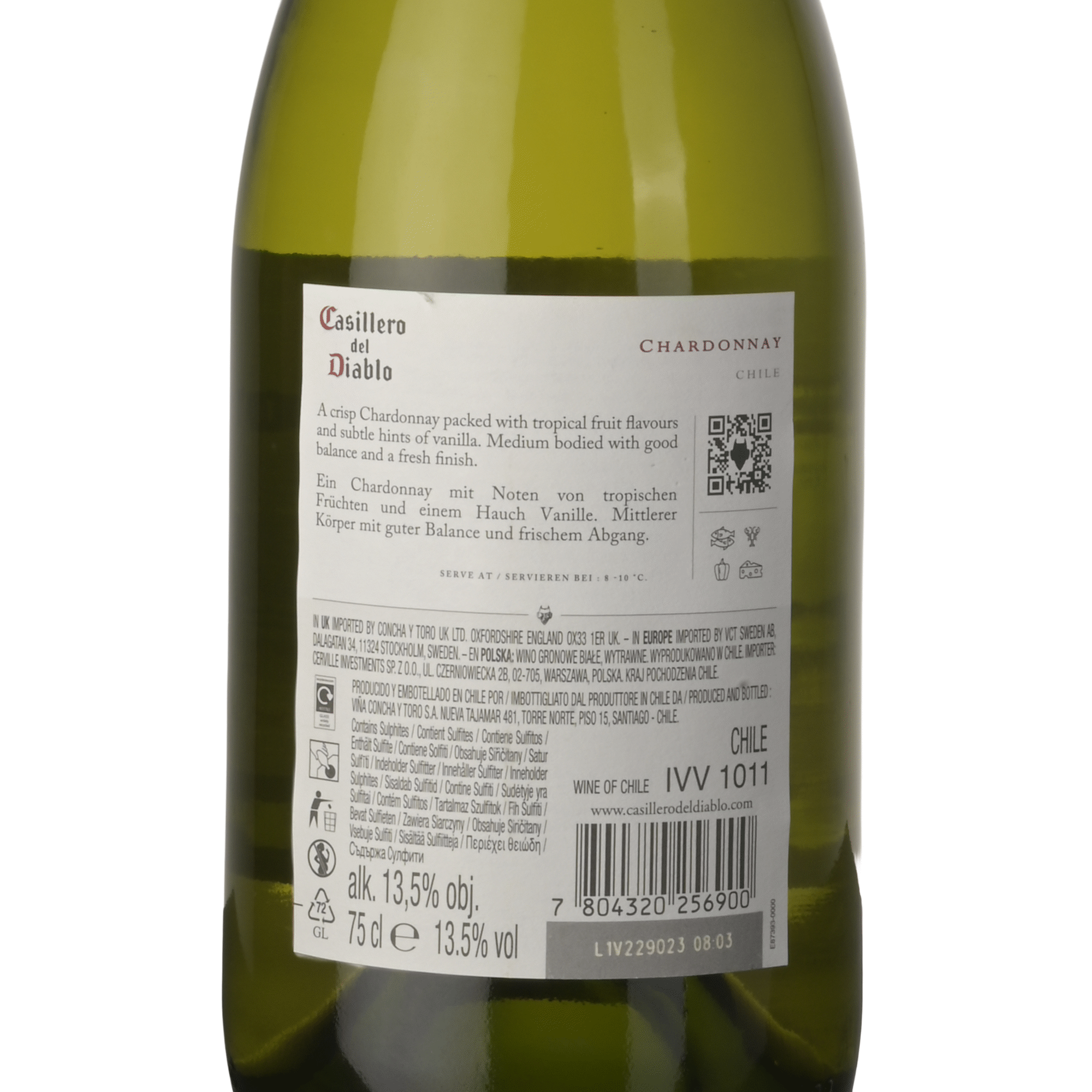 Casillero del Diablo Chardonnay Vinho Branco