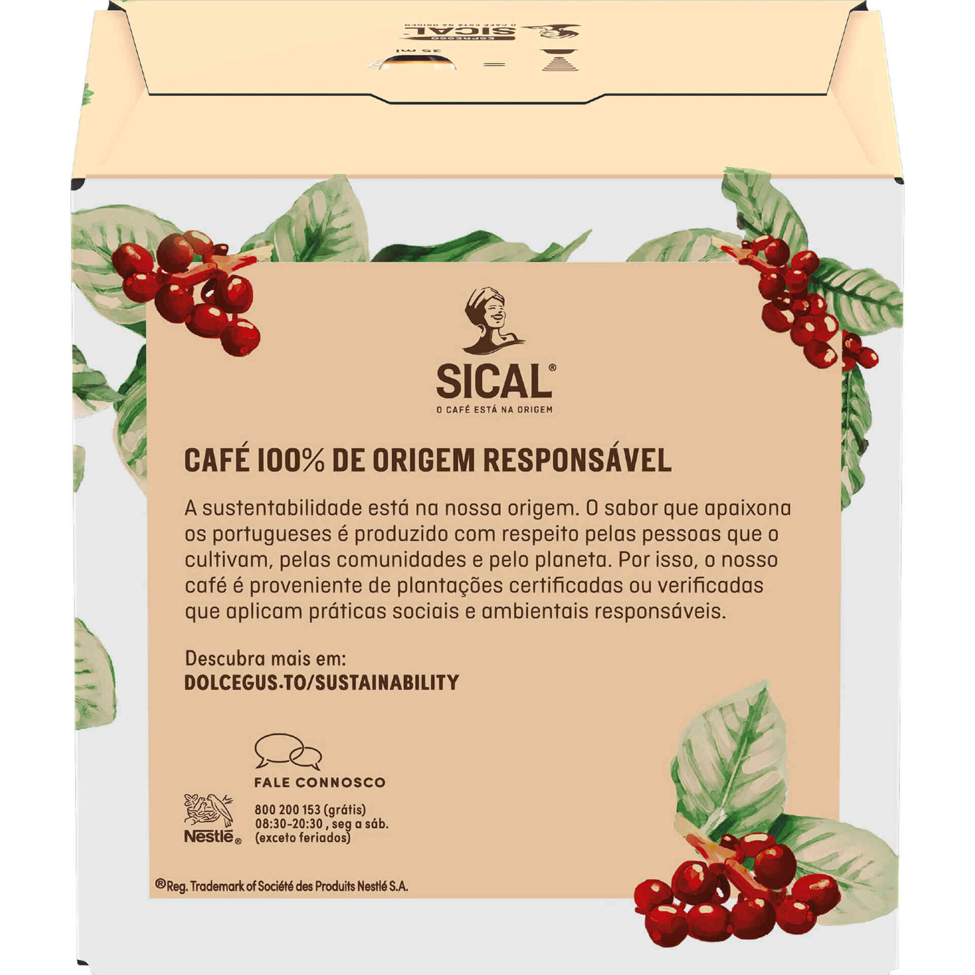 Cápsulas de Café Sical Int 7