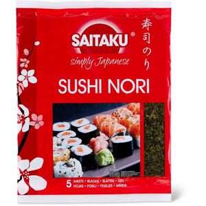 Folhas Algas Sushi Nori Saitaku